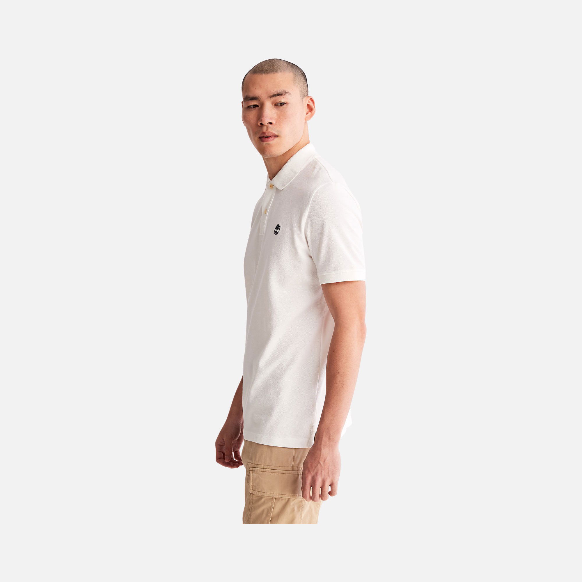 Timberland Sportswear Millers River Pique Short-Sleeve Polo Erkek Tişört