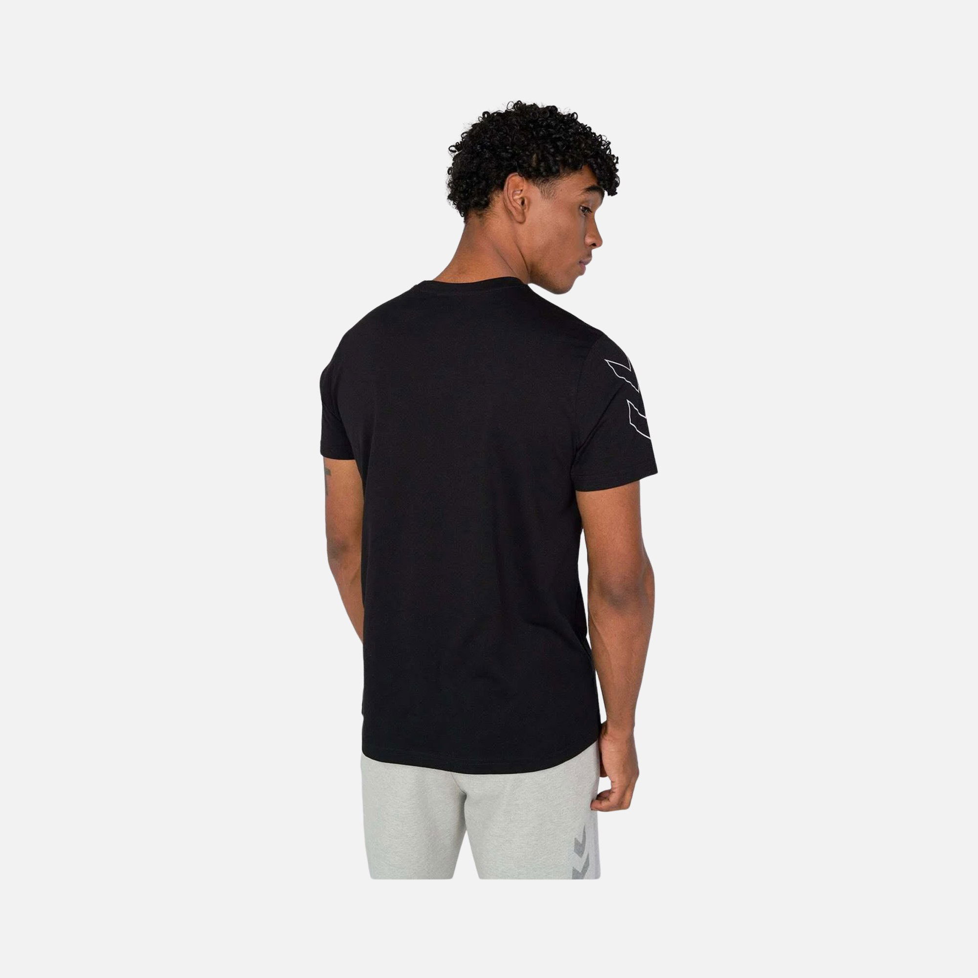 Hummel Sportswear T-TE Jeff Cotton Short-Sleeve Erkek Tişört