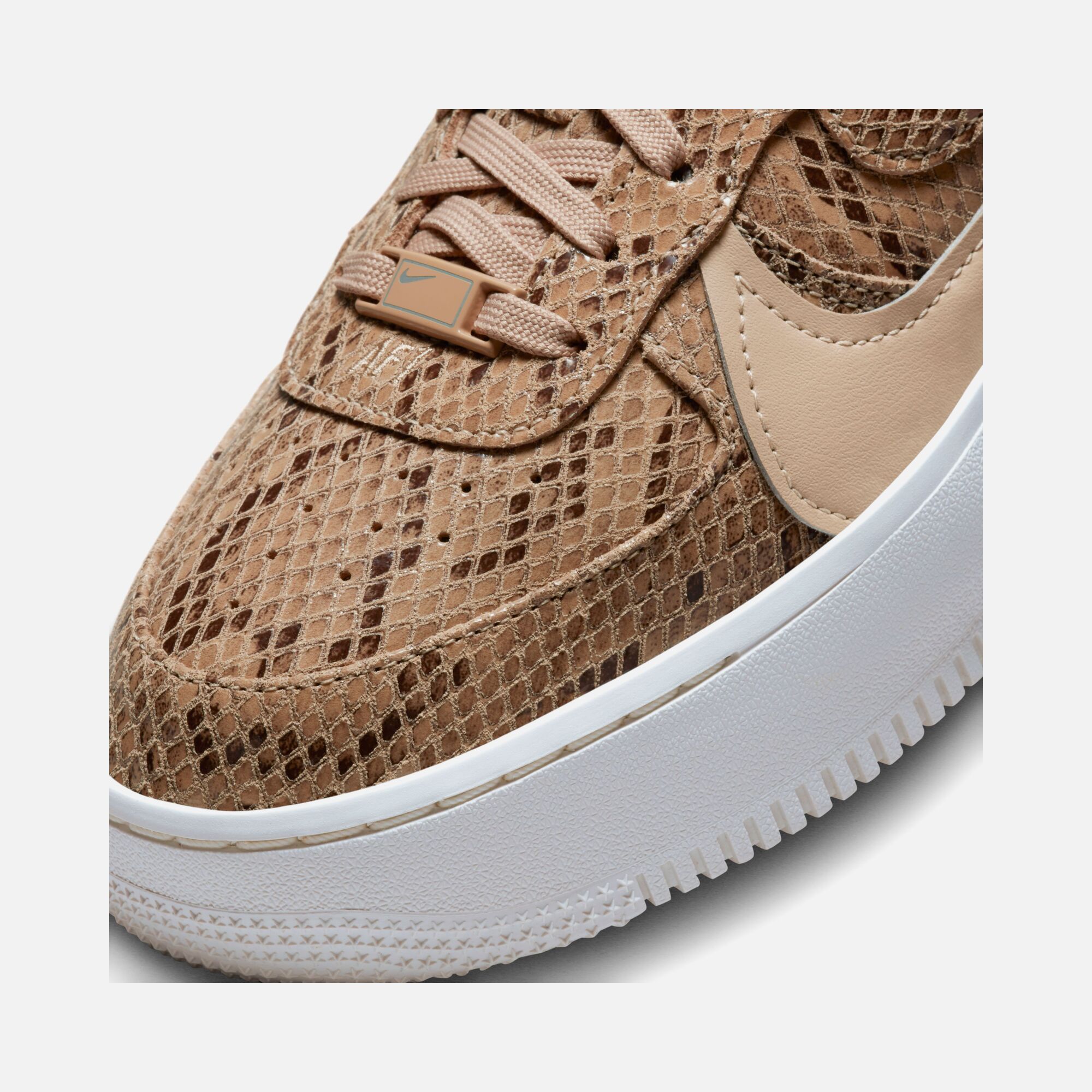 Nike Air Force 1 PLT.AF.ORM ''Snakeskin Print'' Kadın Spor Ayakkabı