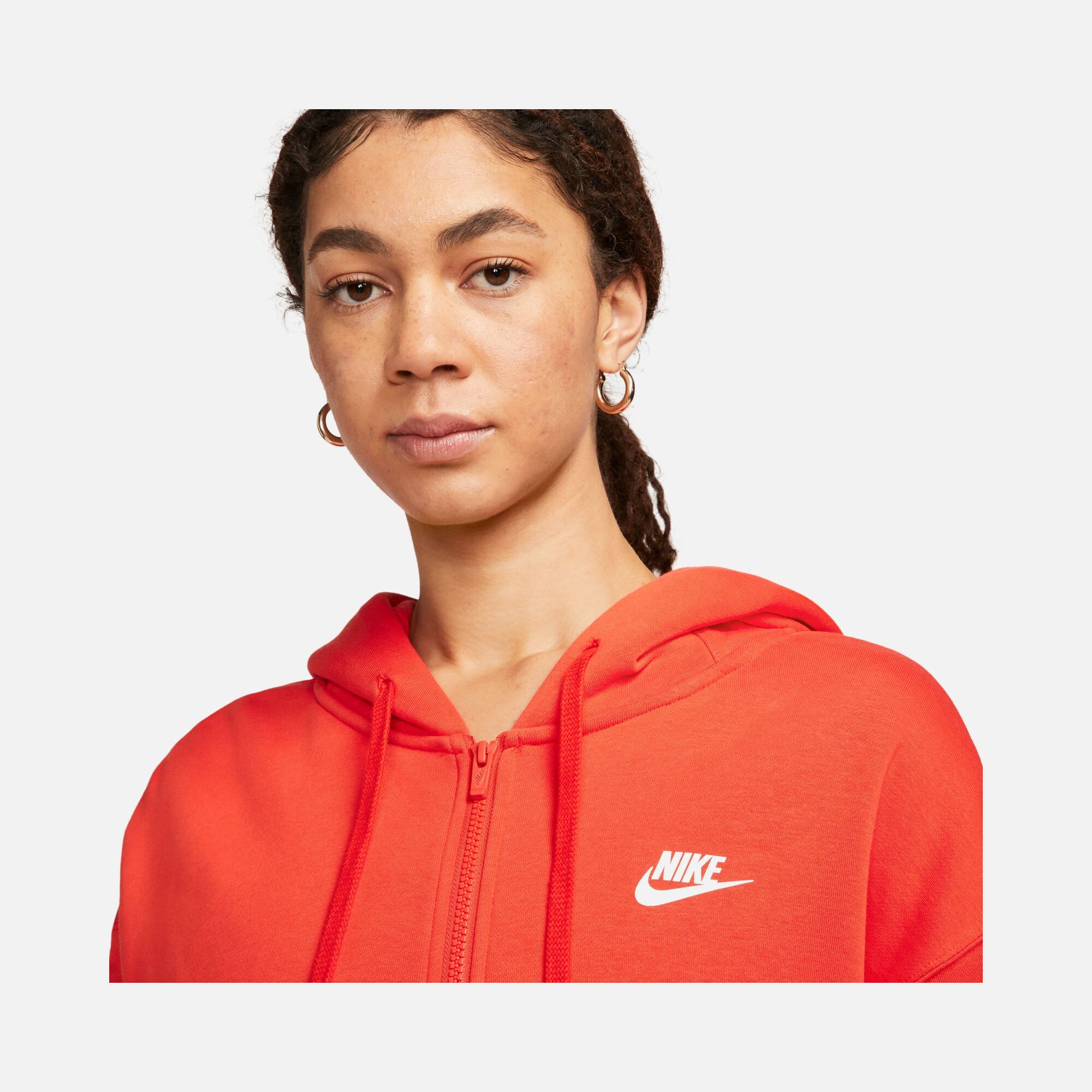 Nike Sportswear Gel-Dance Fleece Full-Zip Hoodie Kadın Sweatshirt