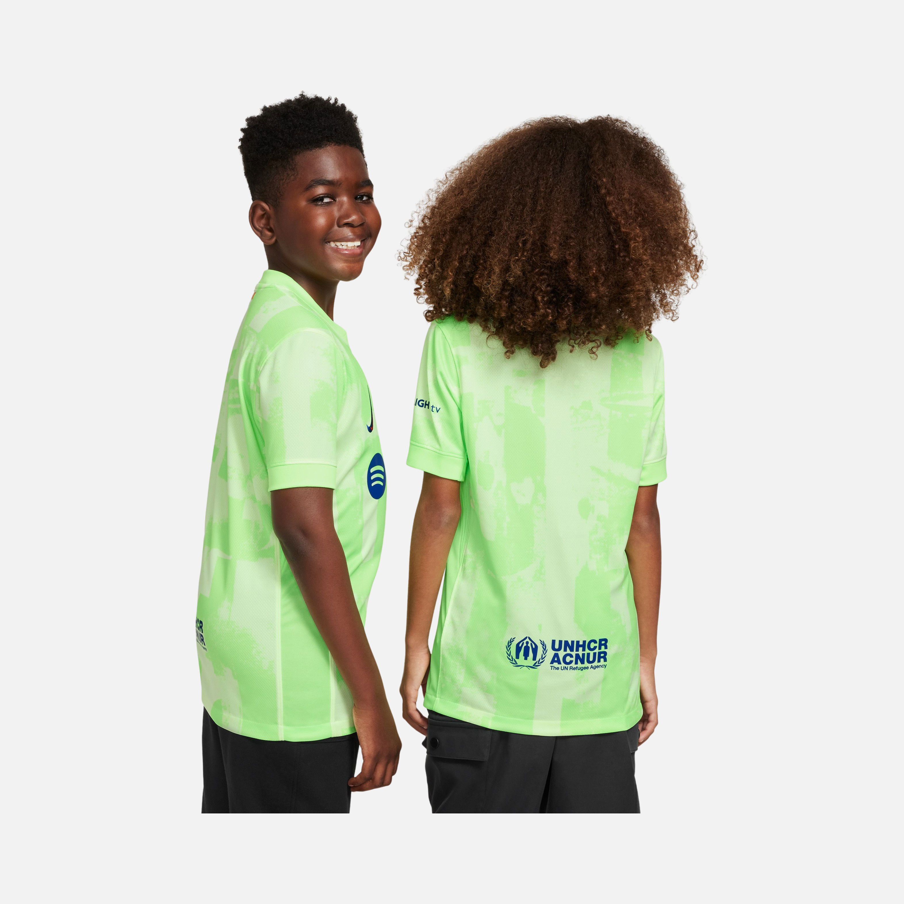 Nike FC Barcelona Dri-Fit 2024-2025 Stadium Üçüncü Takım Çocuk Forma