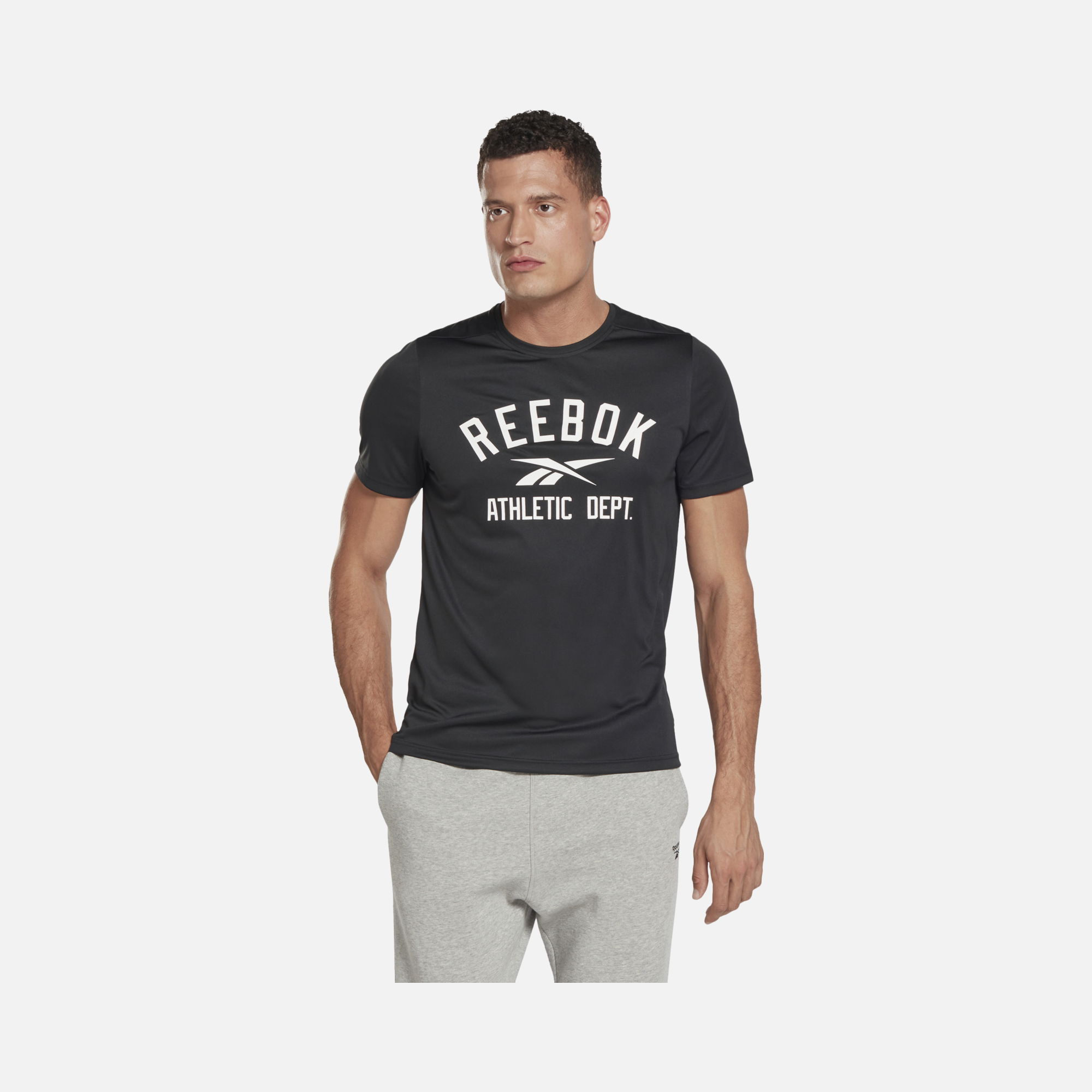 Reebok Workout Ready Graphic Training Short-Sleeve Erkek Tişört