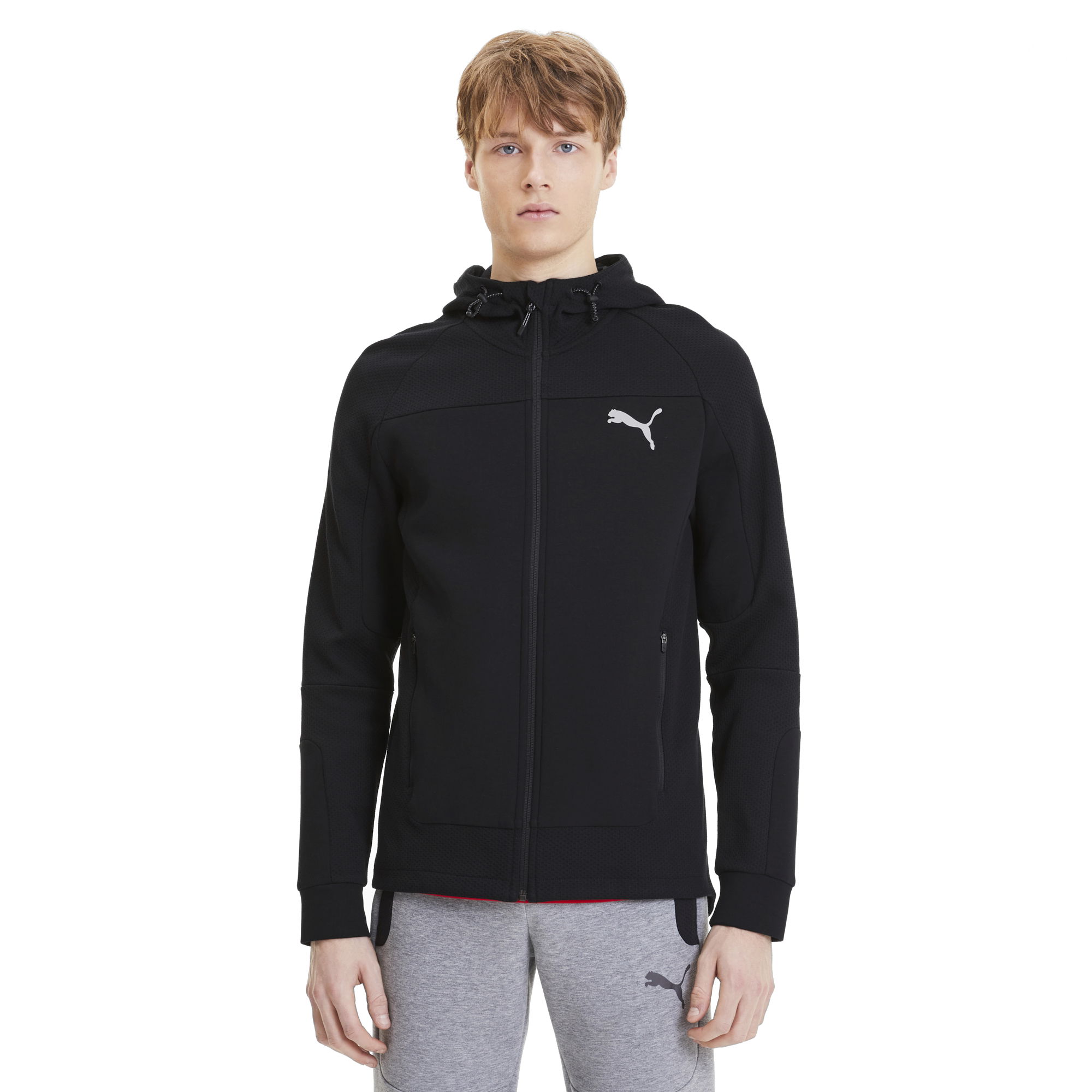 Puma Evostripe Full-Zip Hooded Erkek Sweatshirt