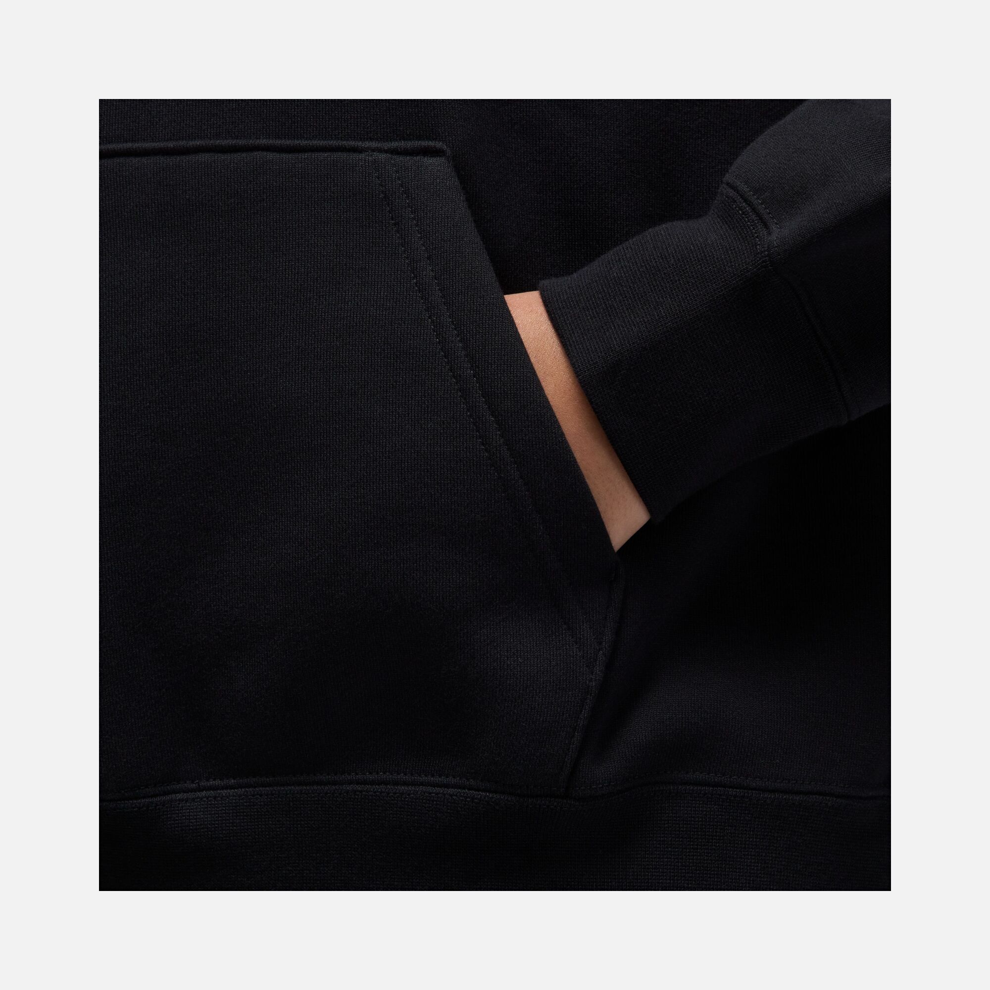 Nike Jordan Flight Fleece Satin Lined Pullover Hoodie Kadın Sweatshirt