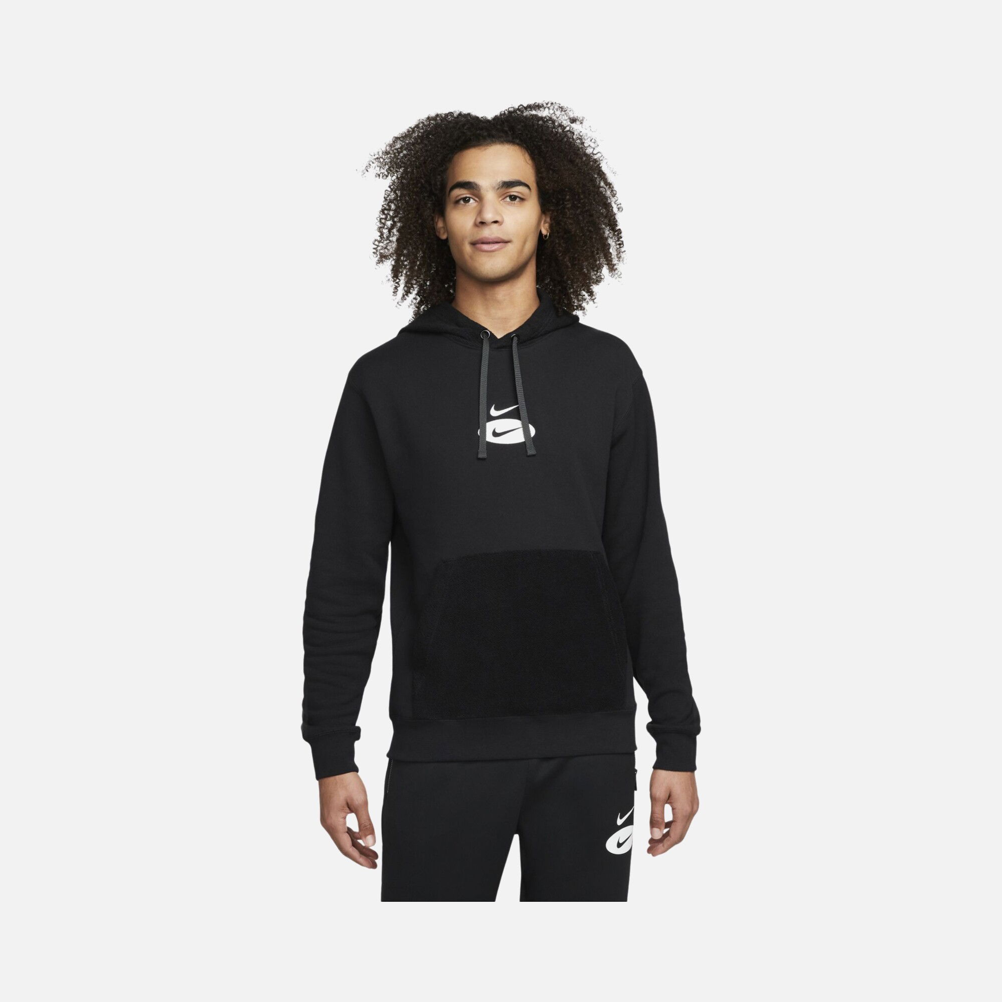 Nike Sportswear Swoosh League French Terry Hoodie Erkek Sweatshirt