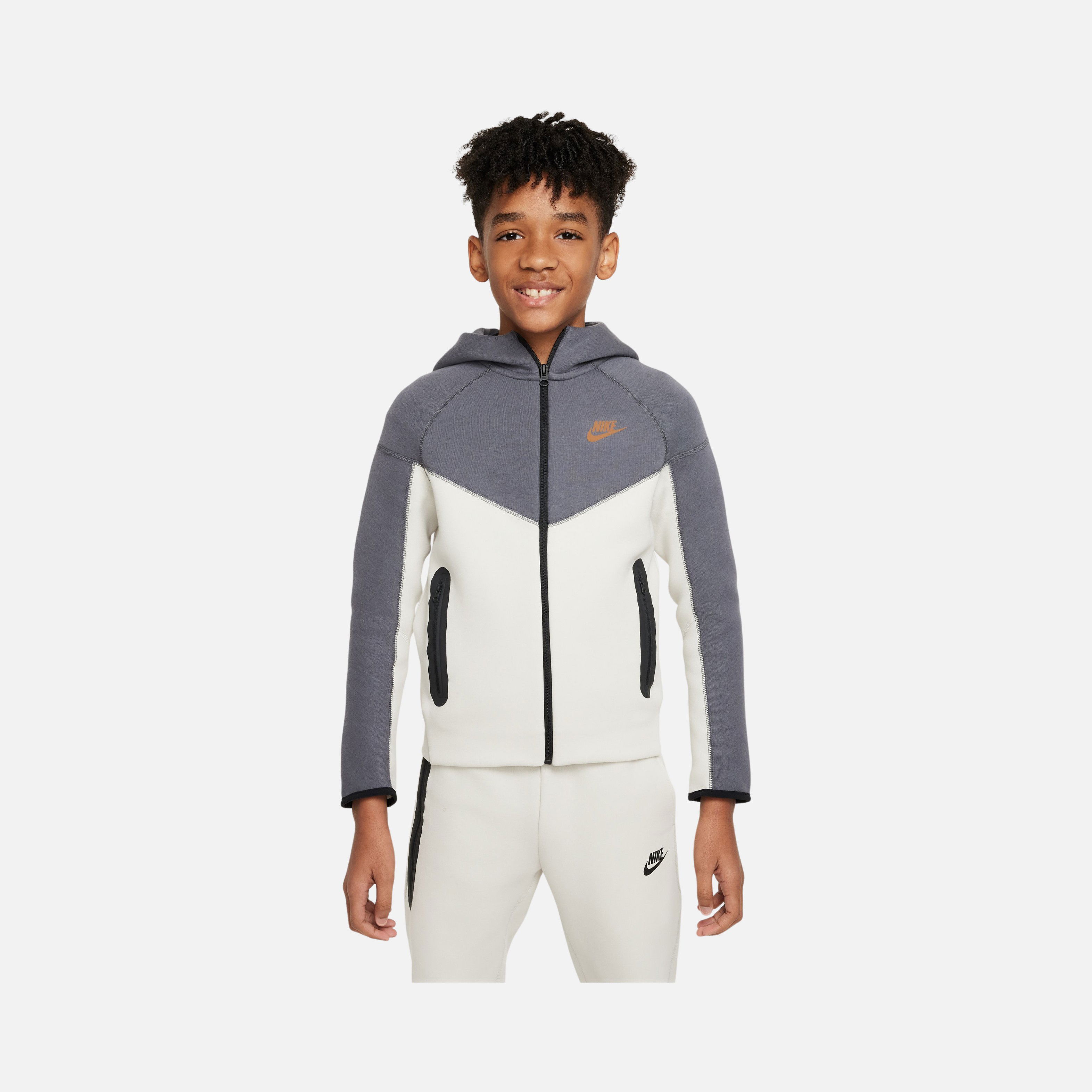 Nike Sportswear Tech Fleece Full-Zip Hoodie CO (Boys') Çocuk Sweatshirt
