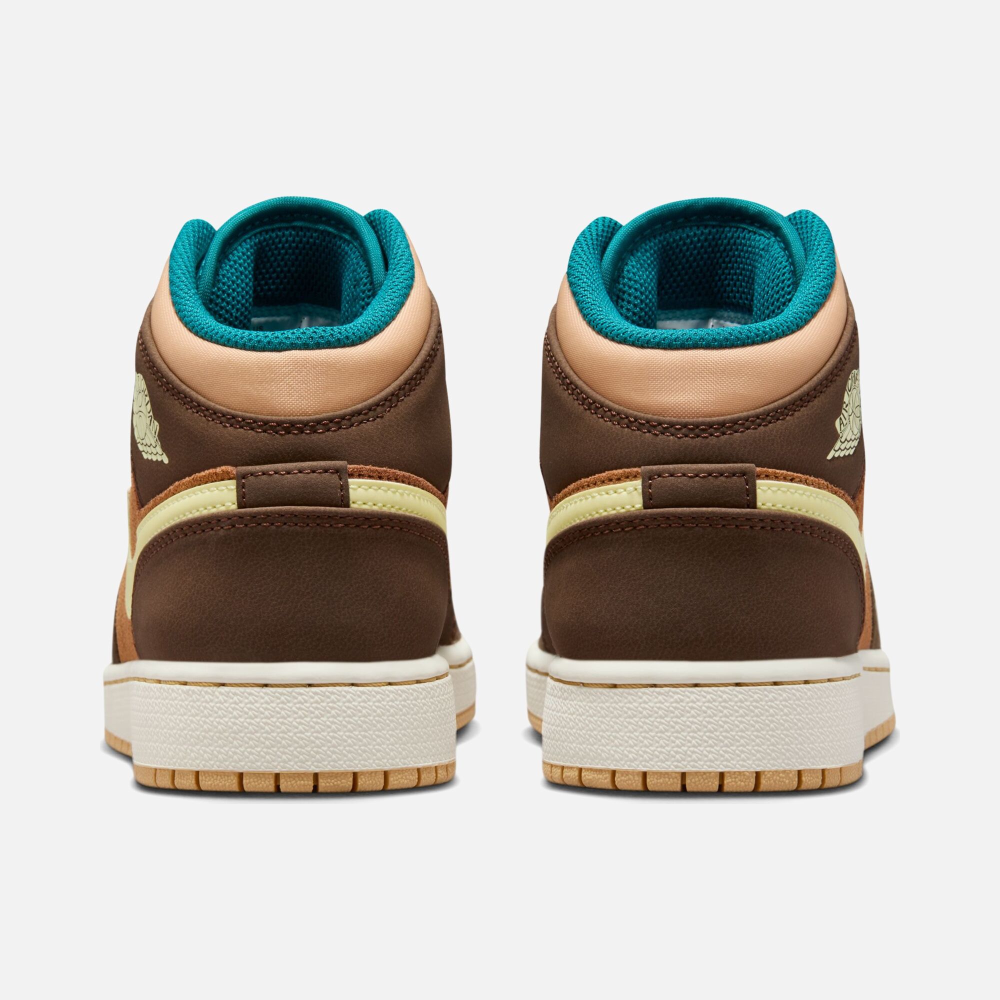 Nike Air Jordan 1 Mid SE ''Suede & Leather Details'' (GS) Spor Ayakkabı