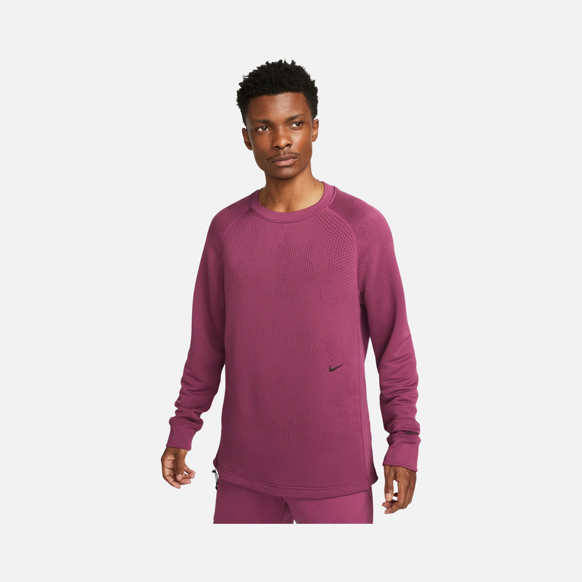 Nike Therma-Fit ADV Axis Performance System Fleece Training Long-Sleeve Erkek Tişört