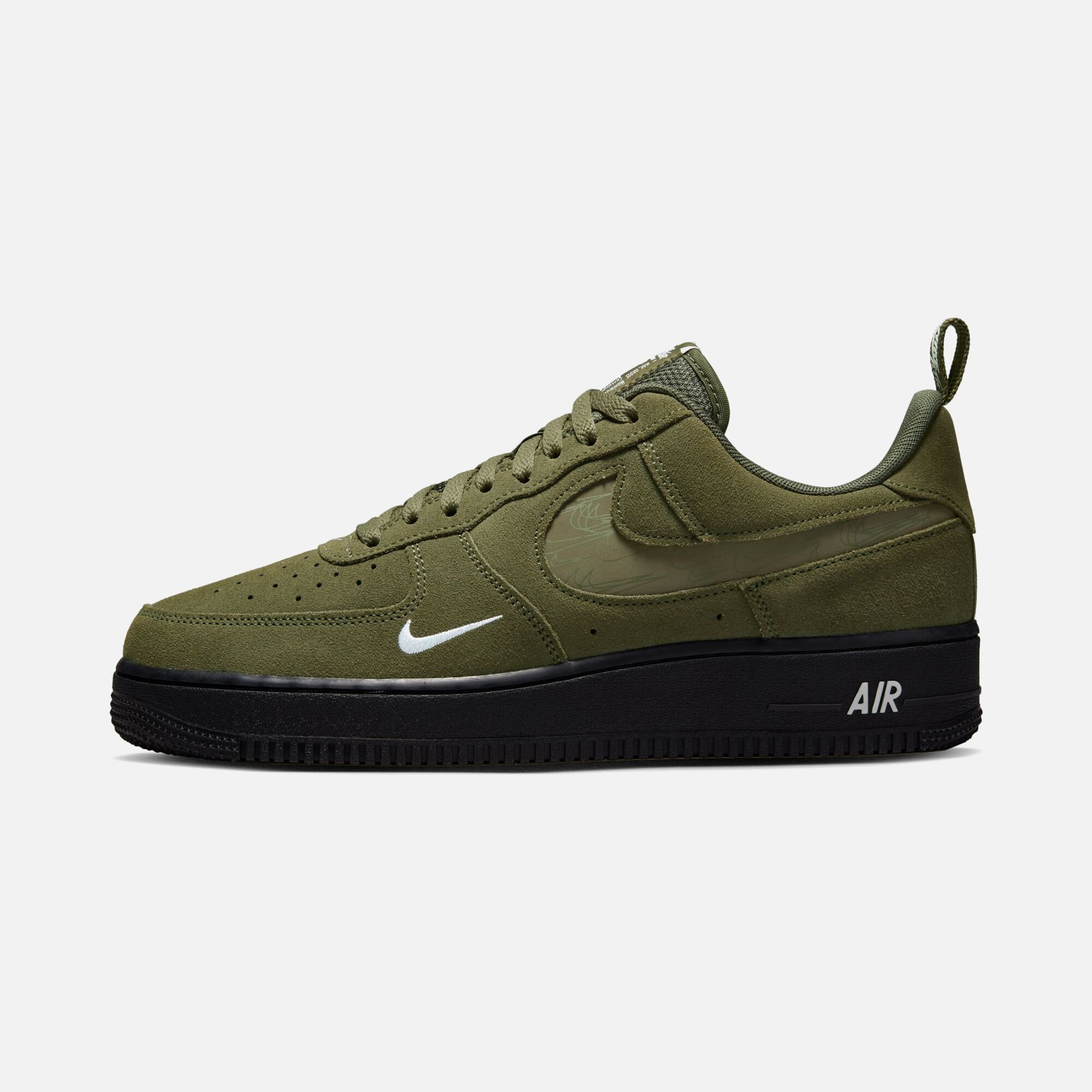 Nike Air Force 1 '07 LV8 ''Reflective Multi Swoosh'' Erkek Spor Ayakkabı