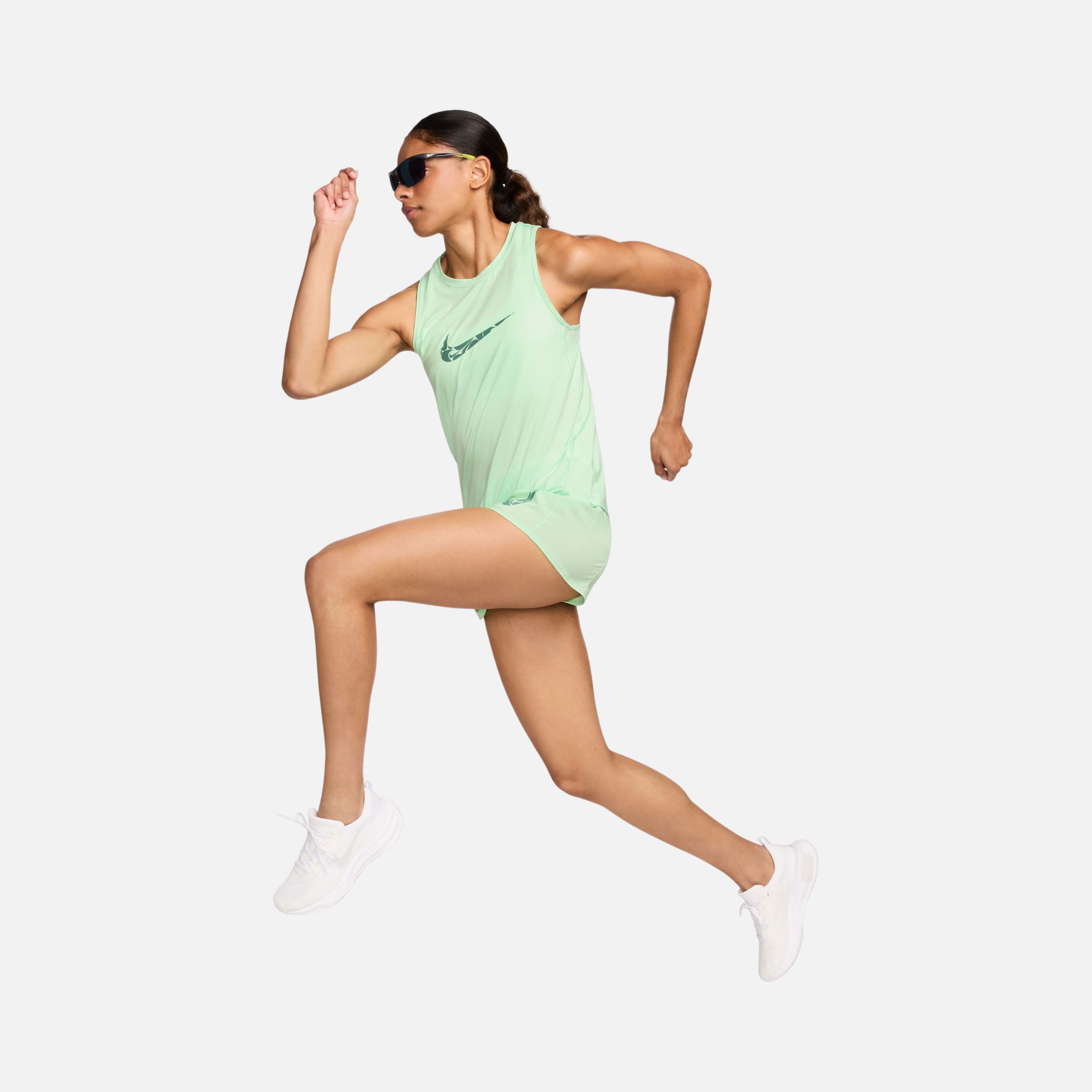 Nike One Swoosh Graphic Dri-Fit Running Kadın Atlet