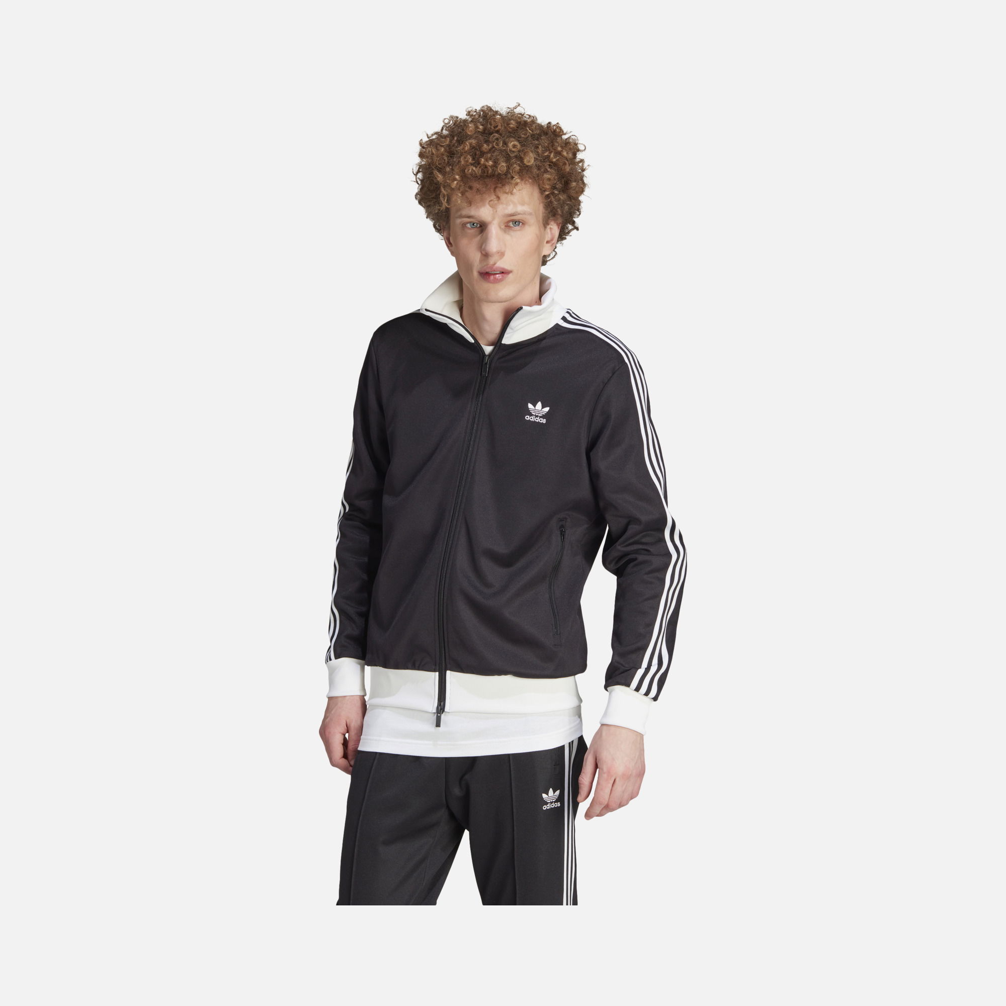 adidas Originals Adicolor Classics Beckenbauer 3-Stripes Full-Zip Erkek Ceket