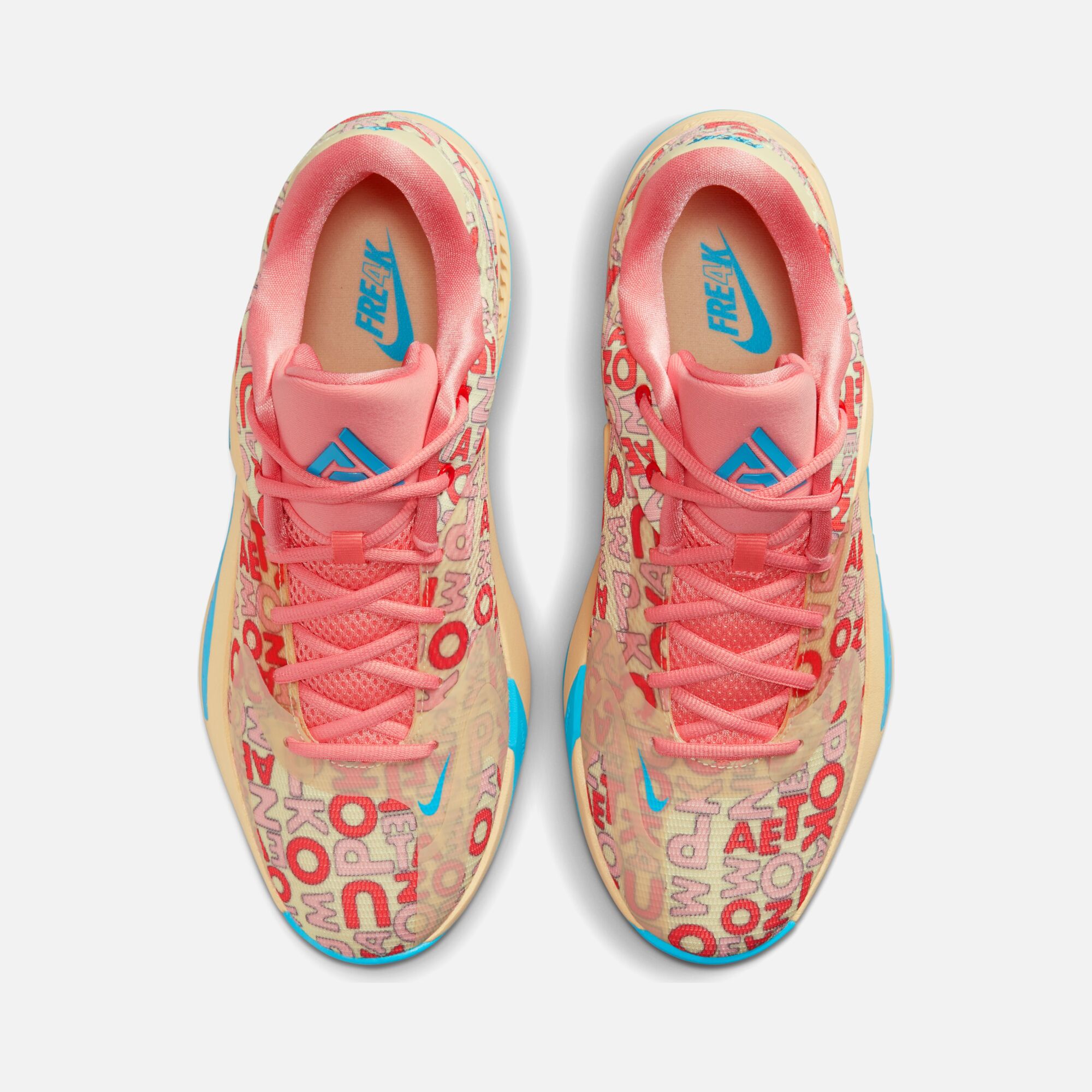 Nike Zoom Freak 4 ''Reverse Swoosh Logo'' Erkek Basketbol Ayakkabısı