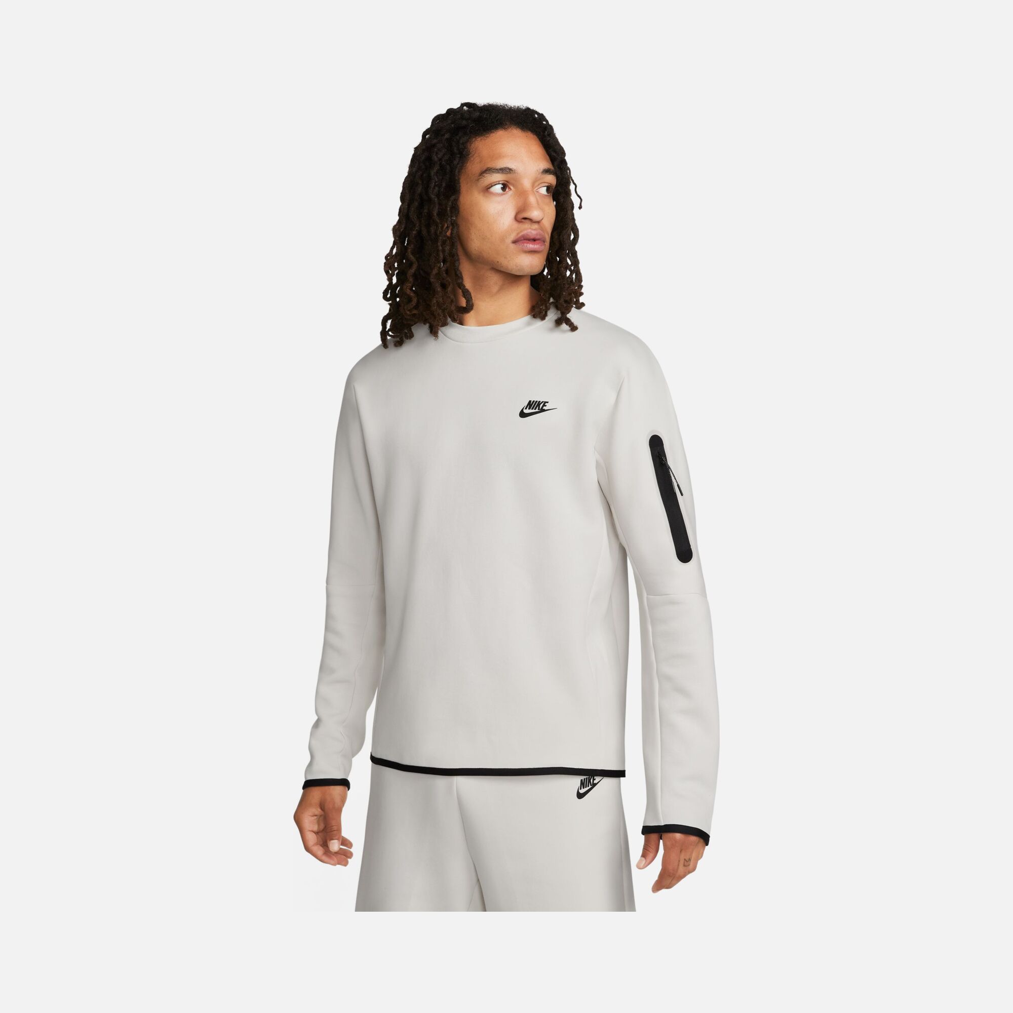Nike Sportswear Tech Fleece Crew Erkek Sweatshirt