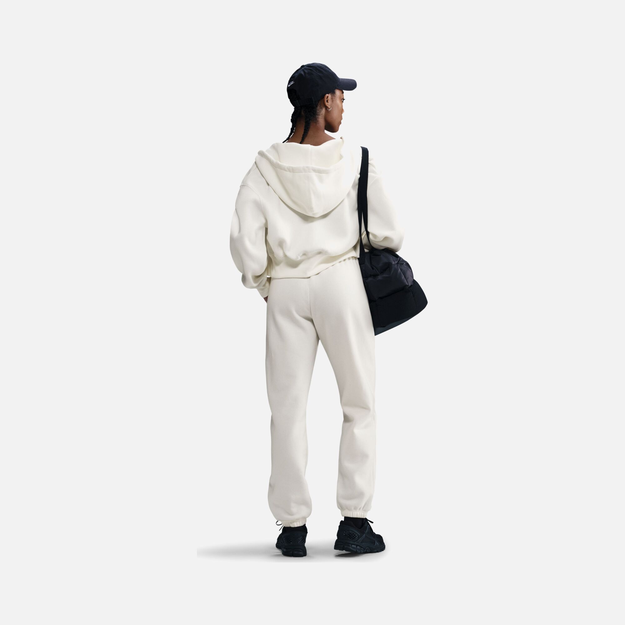 Nike Sportswear Phoenix Fleece High-Waisted Oversized Kadın Eşofman Altı