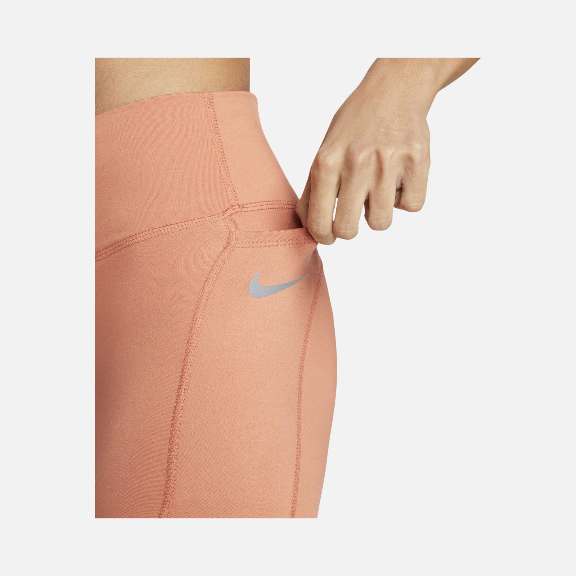 Nike Epic Fast Mid-Rise Running Kadın Tayt