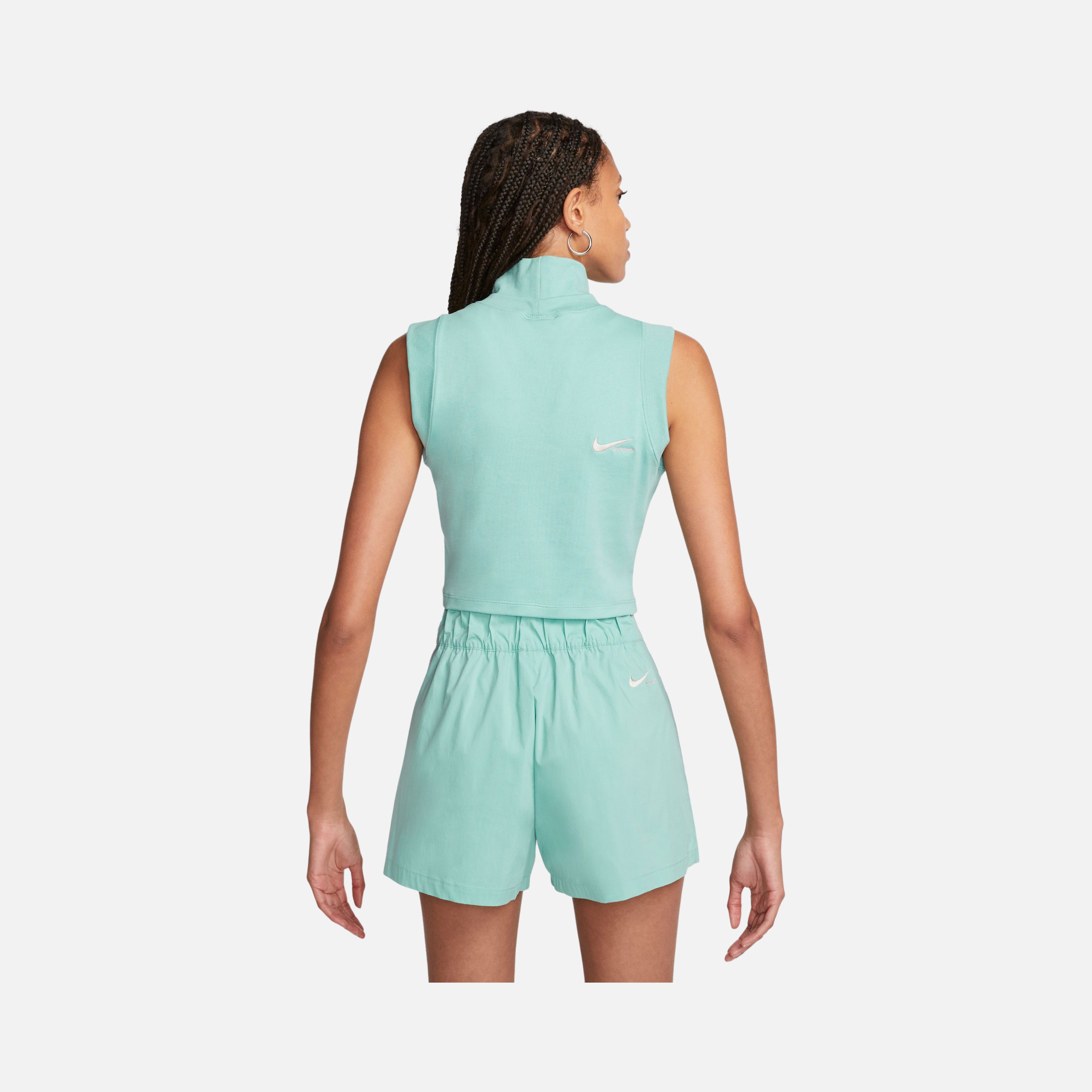 Nike Sportswear Collection Mock-Neck Cropped Kadın Atlet