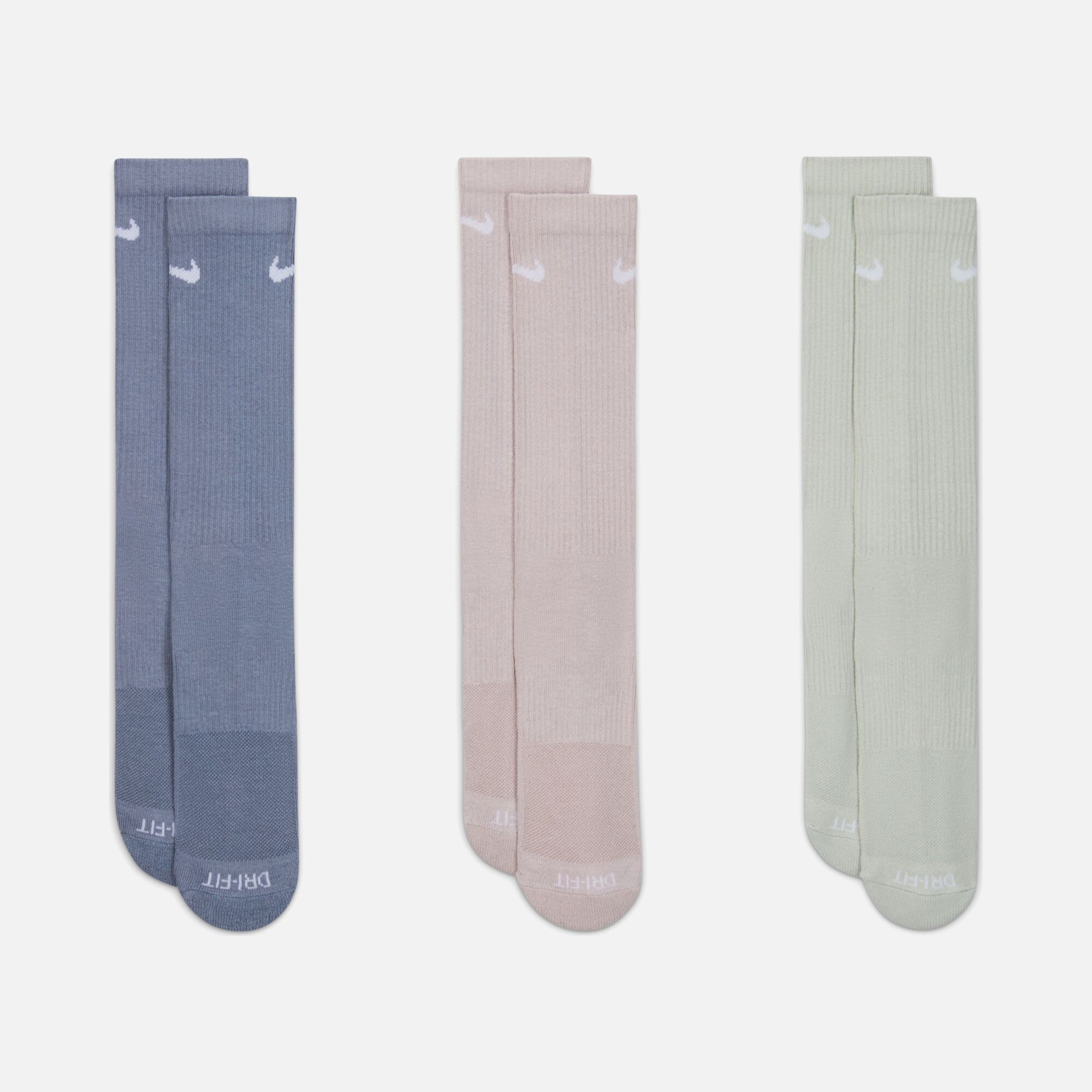 Nike Everyday Plus Cushioned Training Crew (3 Pairs) Unisex Çorap