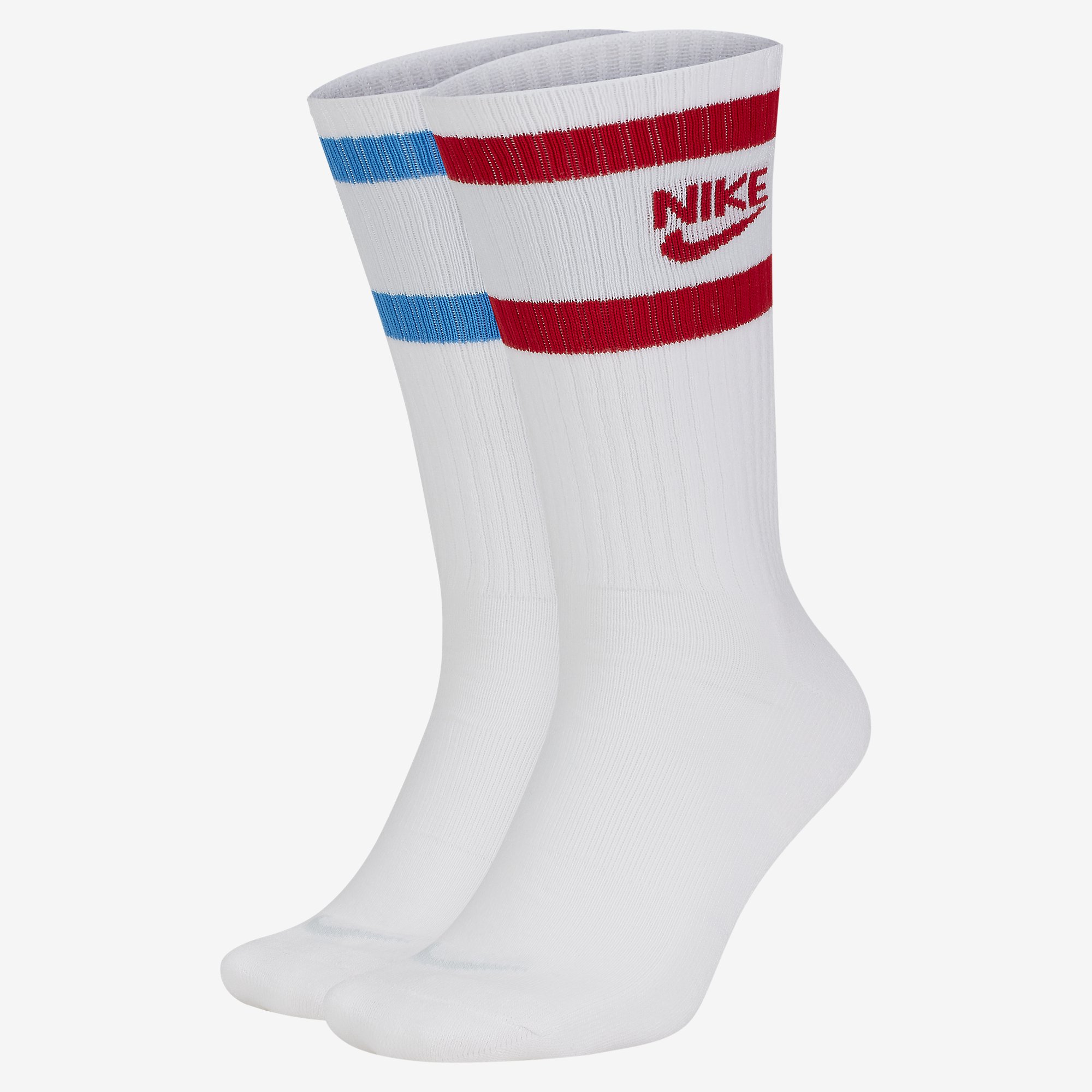 Nike Heritage Crew Socks (2 Pairs) Unisex Çorap