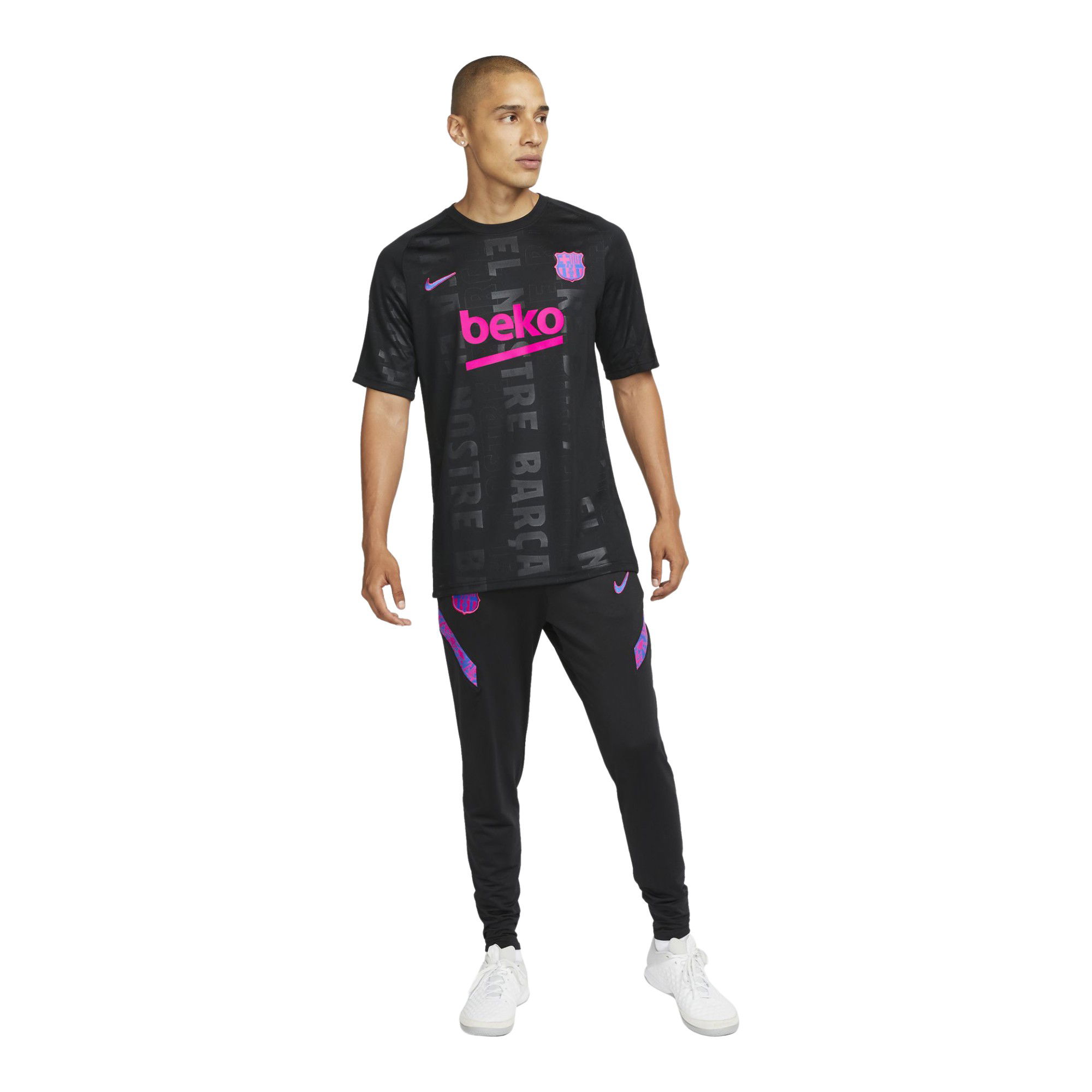 Nike F.C. Barcelona Strike Dri-Fit Knit Football FW21 Erkek Eşofman Altı