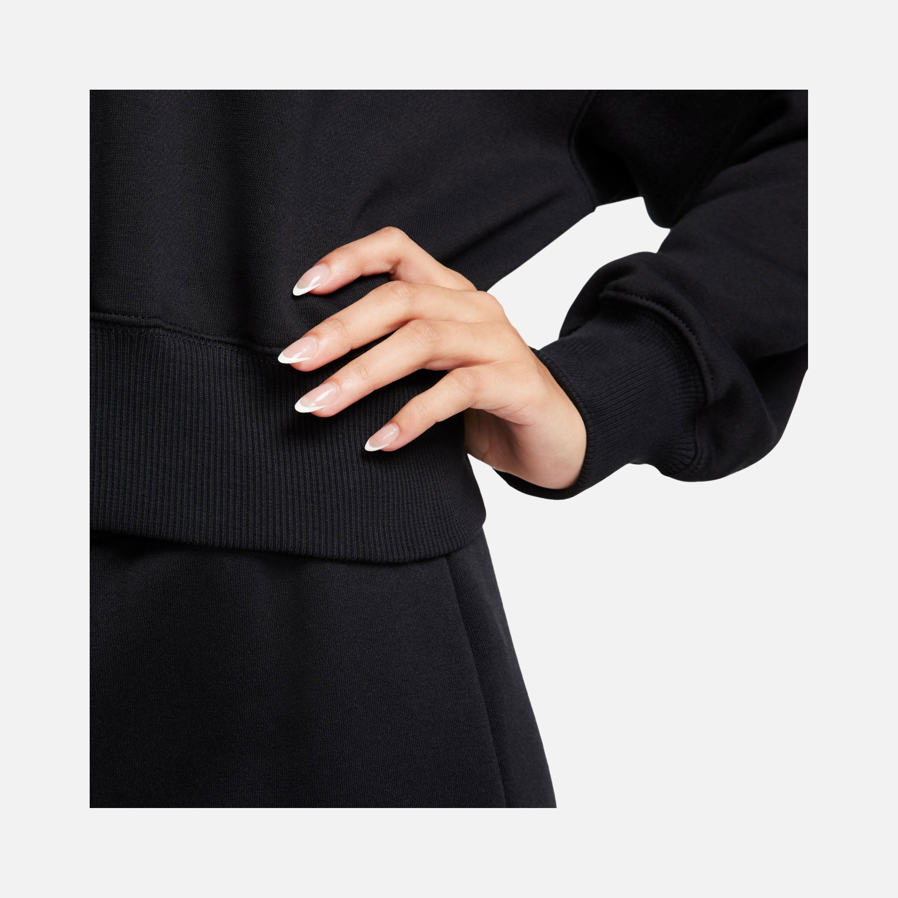 Nike Sportswear Phoenix Fleece Cropped V-Neck  Kadın Sweatshirt