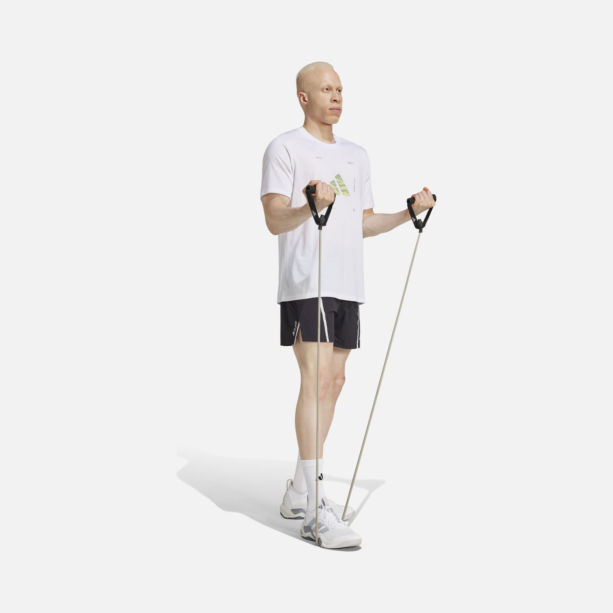 adidas Climacool Camouflage Printed Performance Logo Graphic Training Short-Sleeve Erkek Tişört