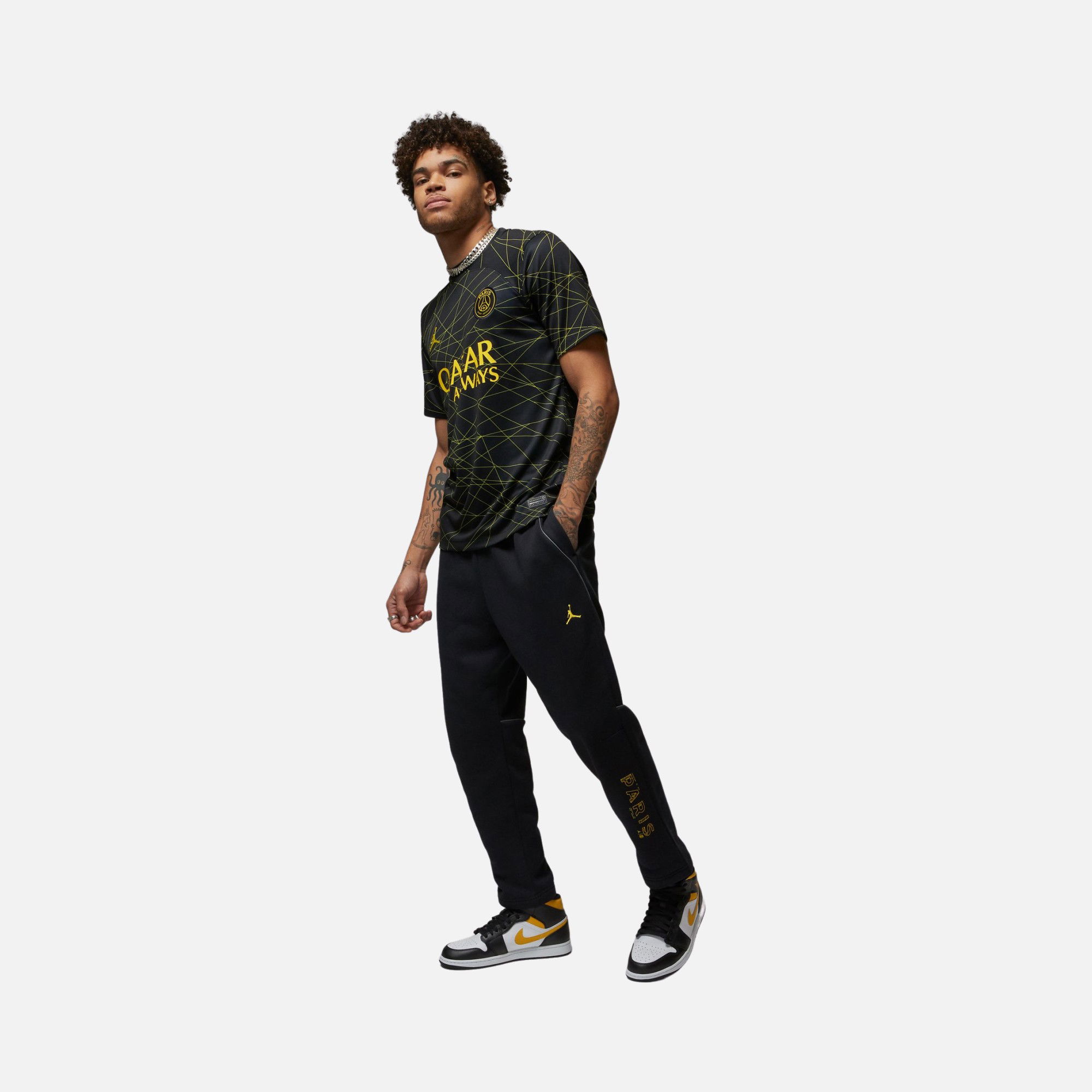 Nike Paris Saint-Germain Jordan Fleece Erkek Eşofman Altı