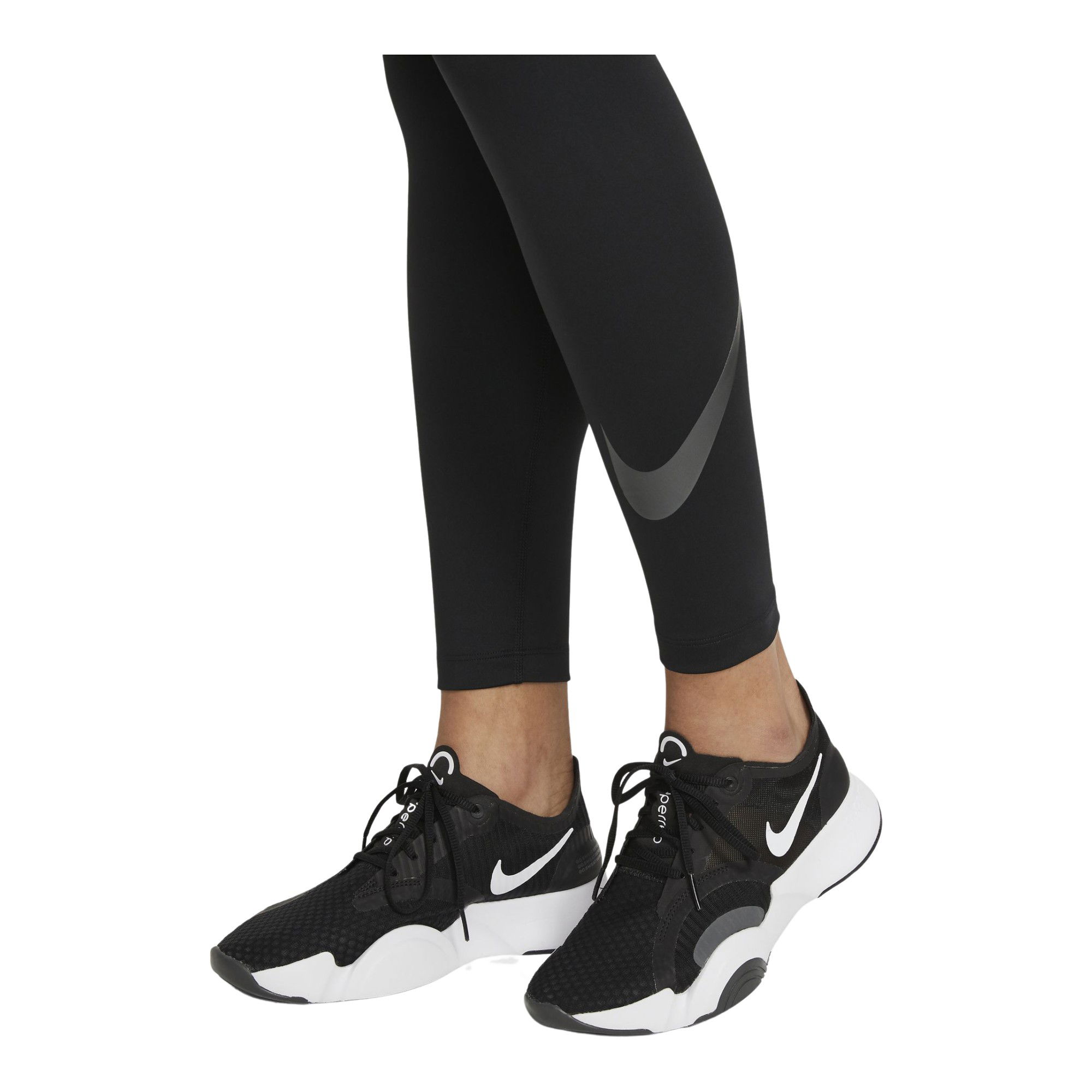 Nike One Icon Clash Mid-Rise 7/8 Graphic Leggings Kadın Tayt