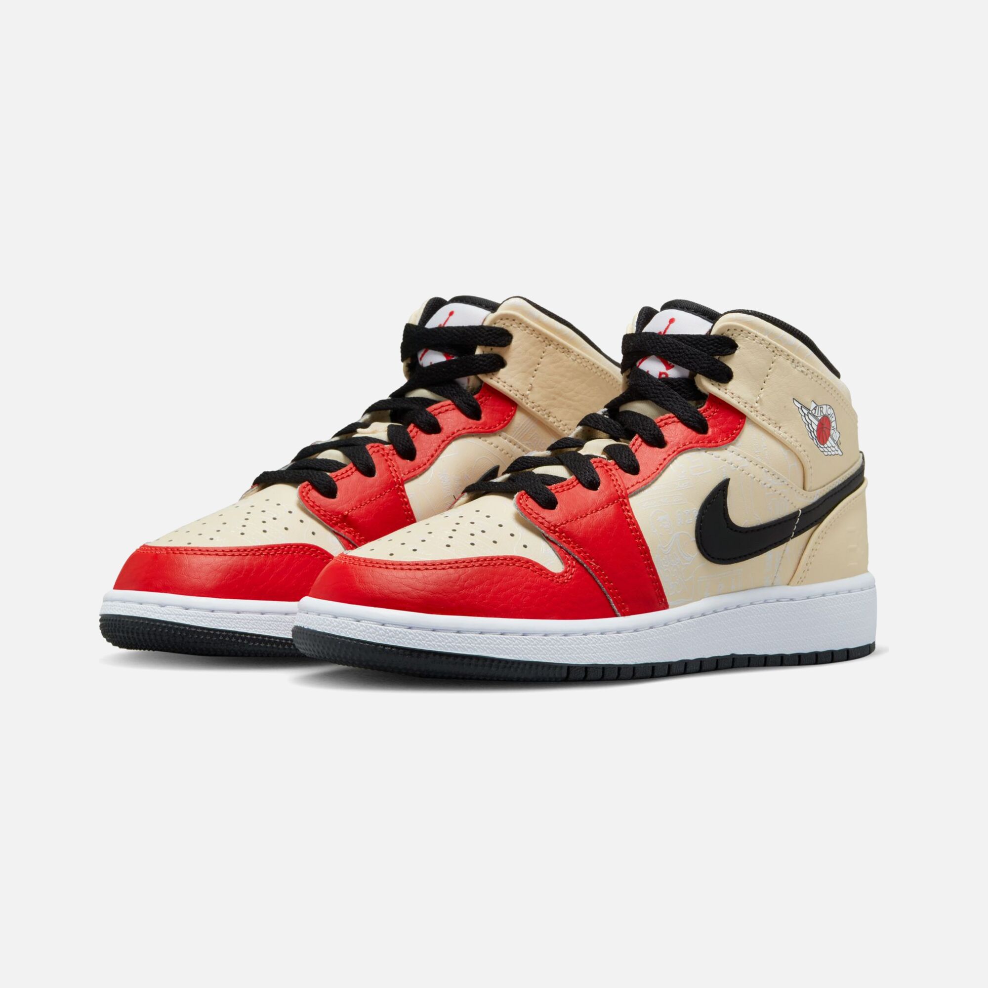 Nike Air Jordan 1 Mid SS (GS) Spor Ayakkabı