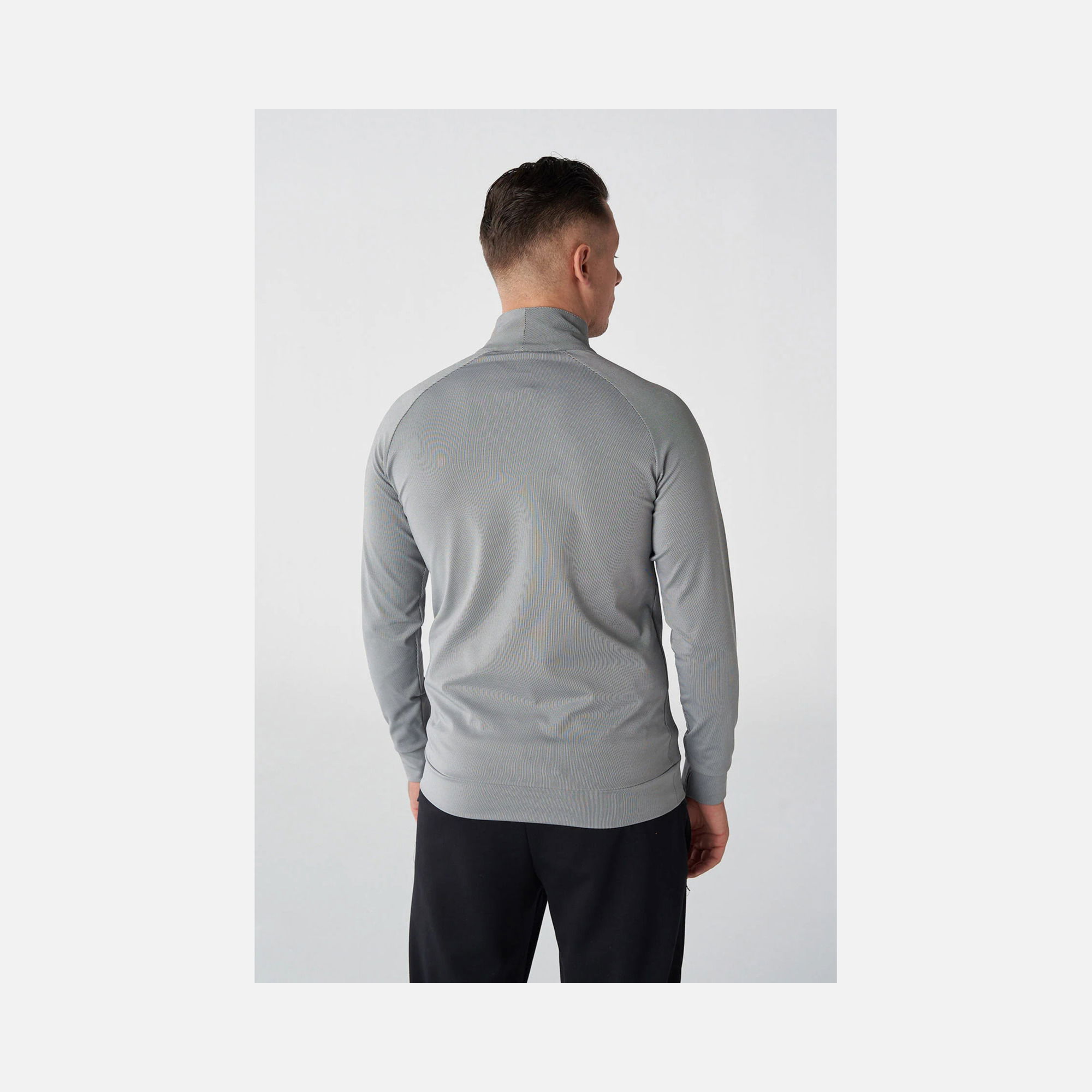 Hummel Sportswear Ulteres Full-Zip Short-Sleeve Erkek Tişört
