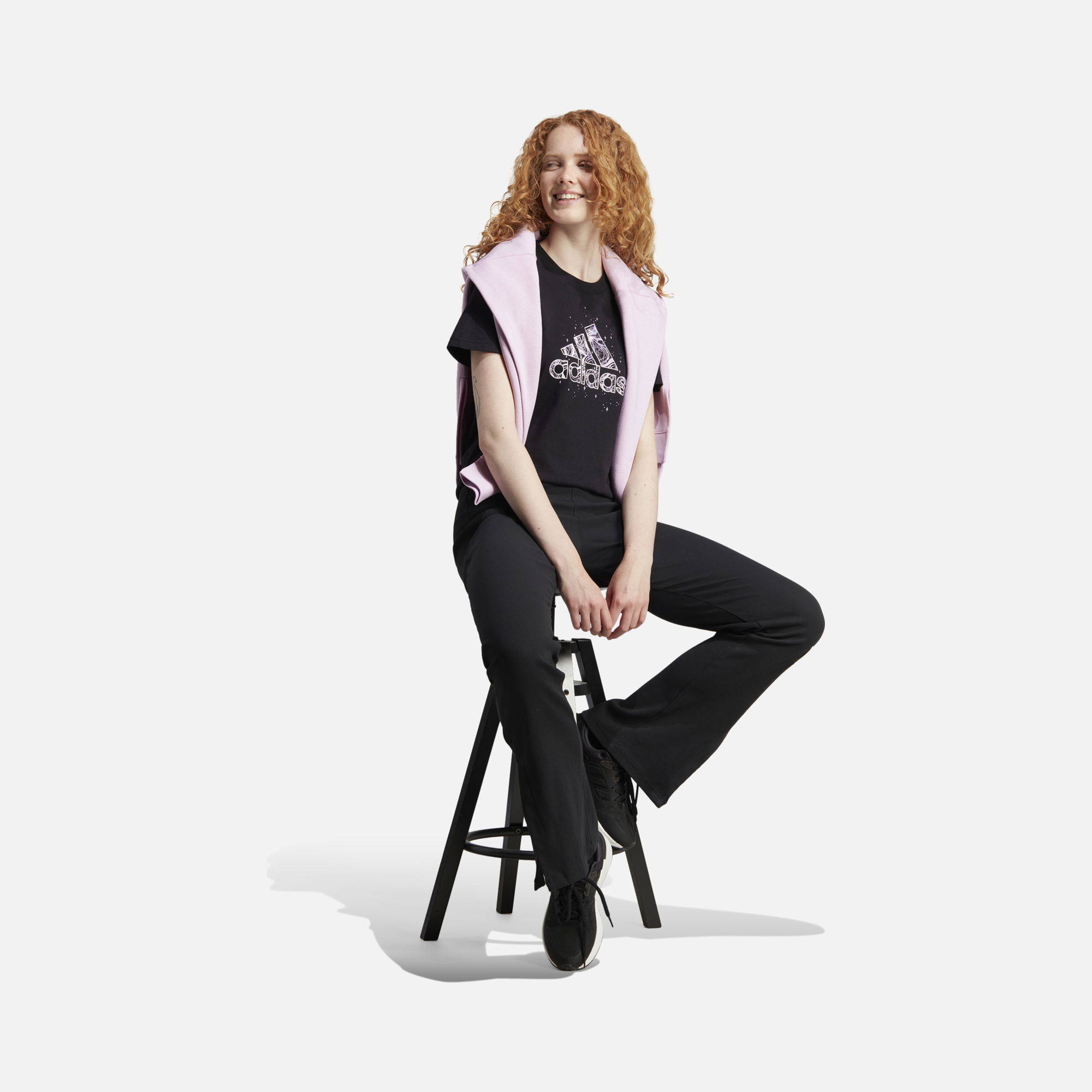 adidas Sportswear Mystic Nature Graphic Logo Short-Sleeve Kadın Tişört