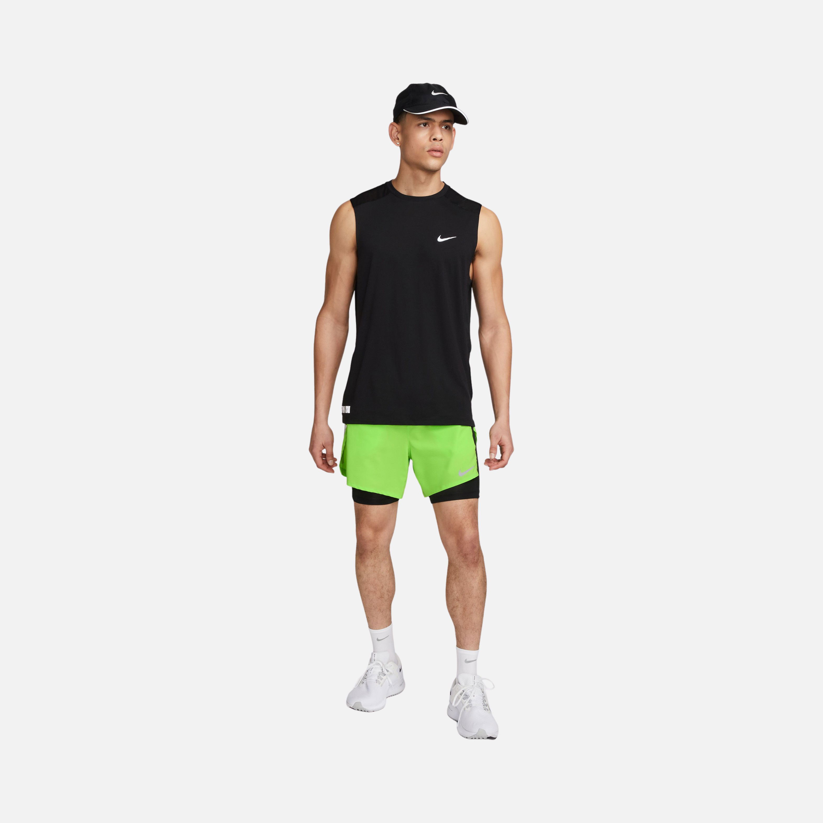 Nike Dri-Fit Run Division Hybrid Stride 8'' 2-In-1 Running Erkek Şort