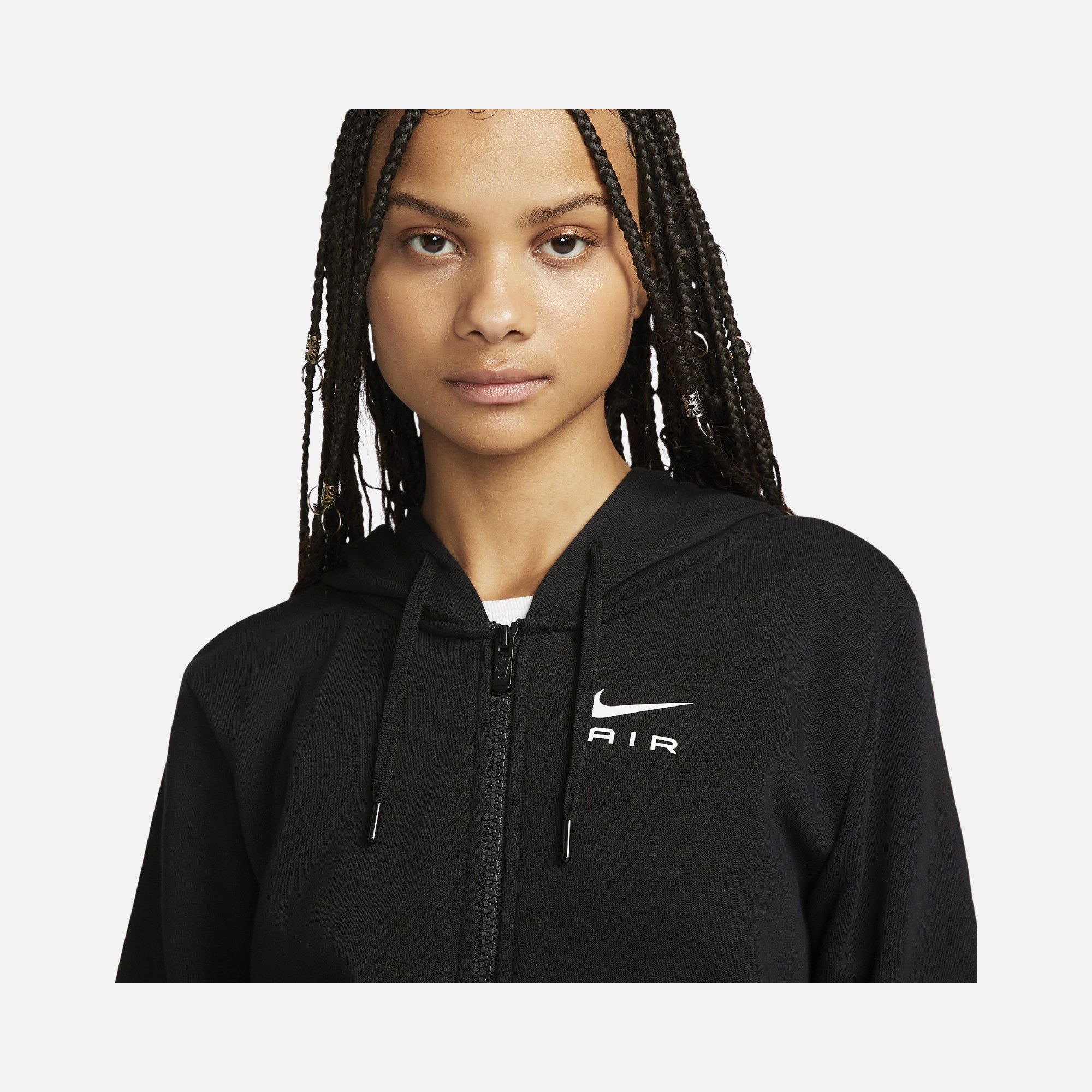 Nike Sportswear Air Fleece Full-Zip Hoodie SS23 Kadın Sweatshirt