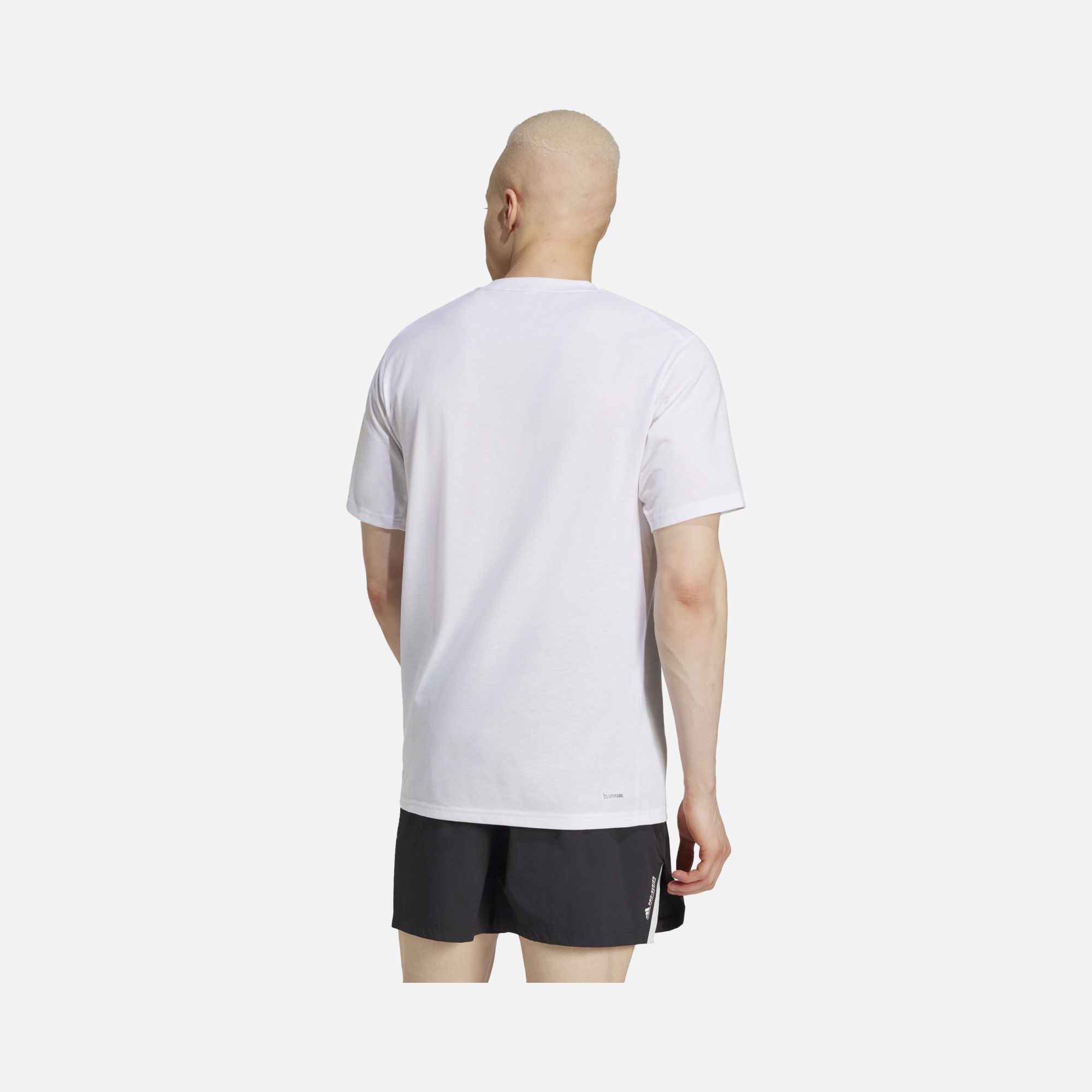 adidas Climacool Camouflage Printed Performance Logo Graphic Training Short-Sleeve Erkek Tişört