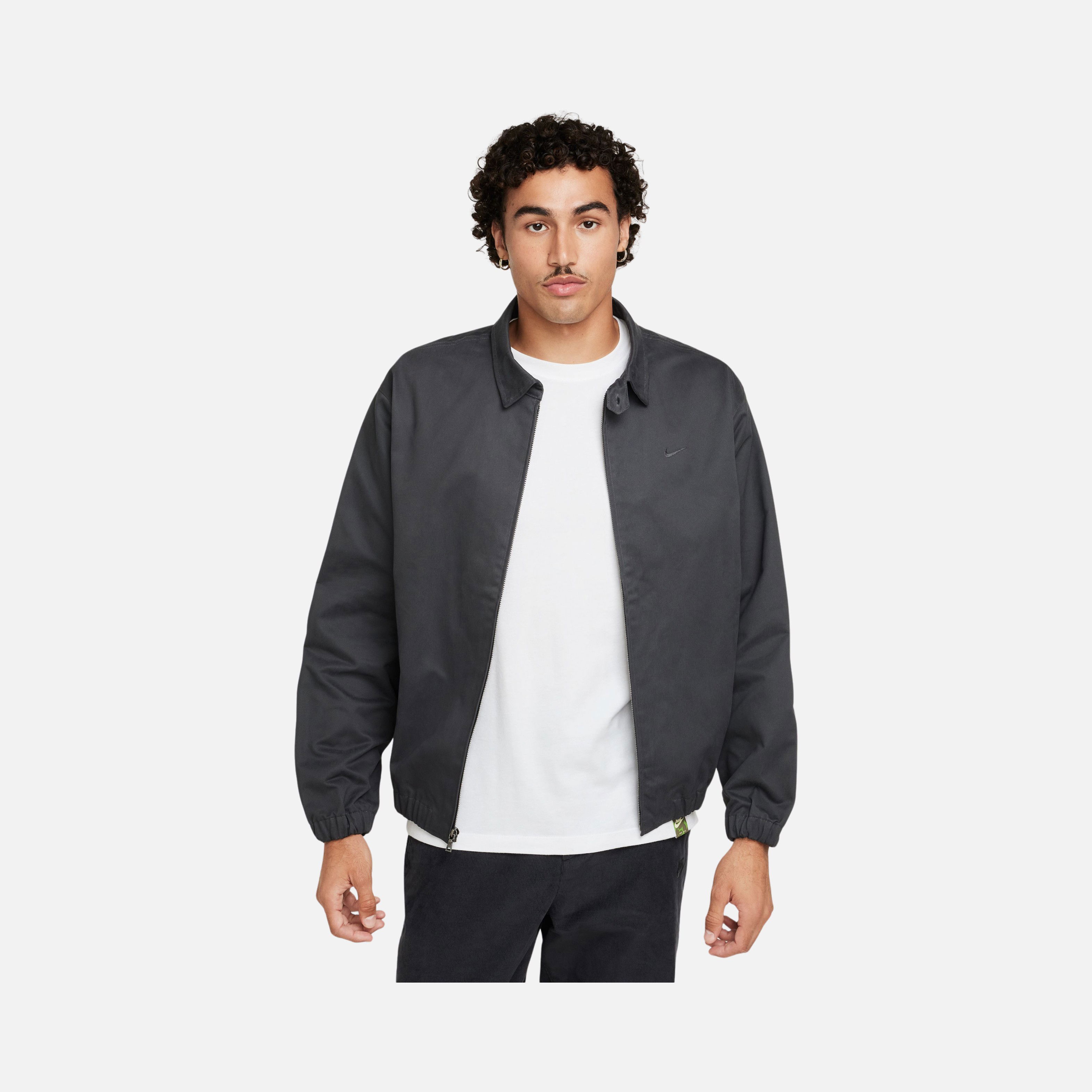 Nike Life Woven Harrington Wide Cut Full-Zip Erkek Ceket