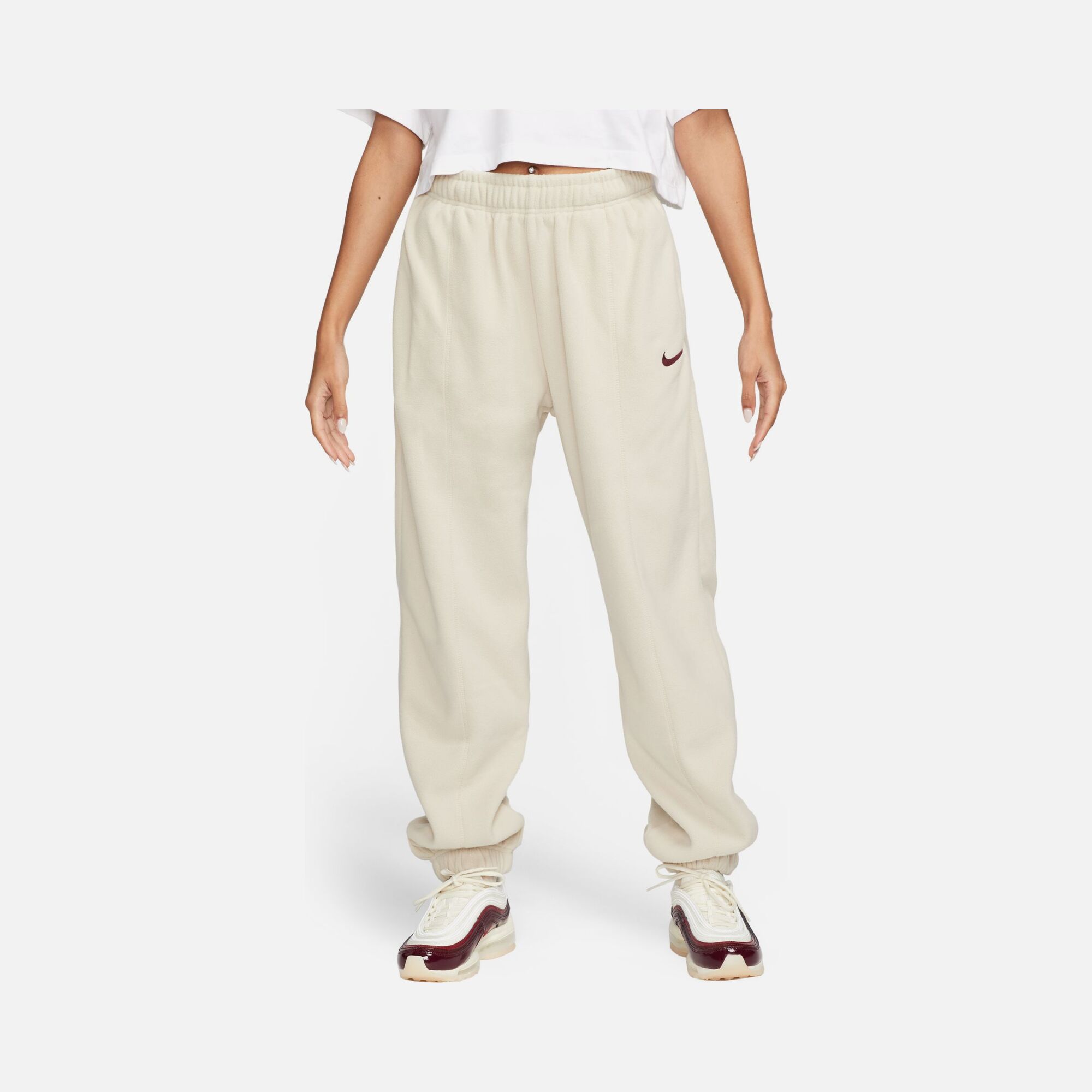 Nike Sportswear Fleece High Waisted Oversized Kadın Eşofman Altı