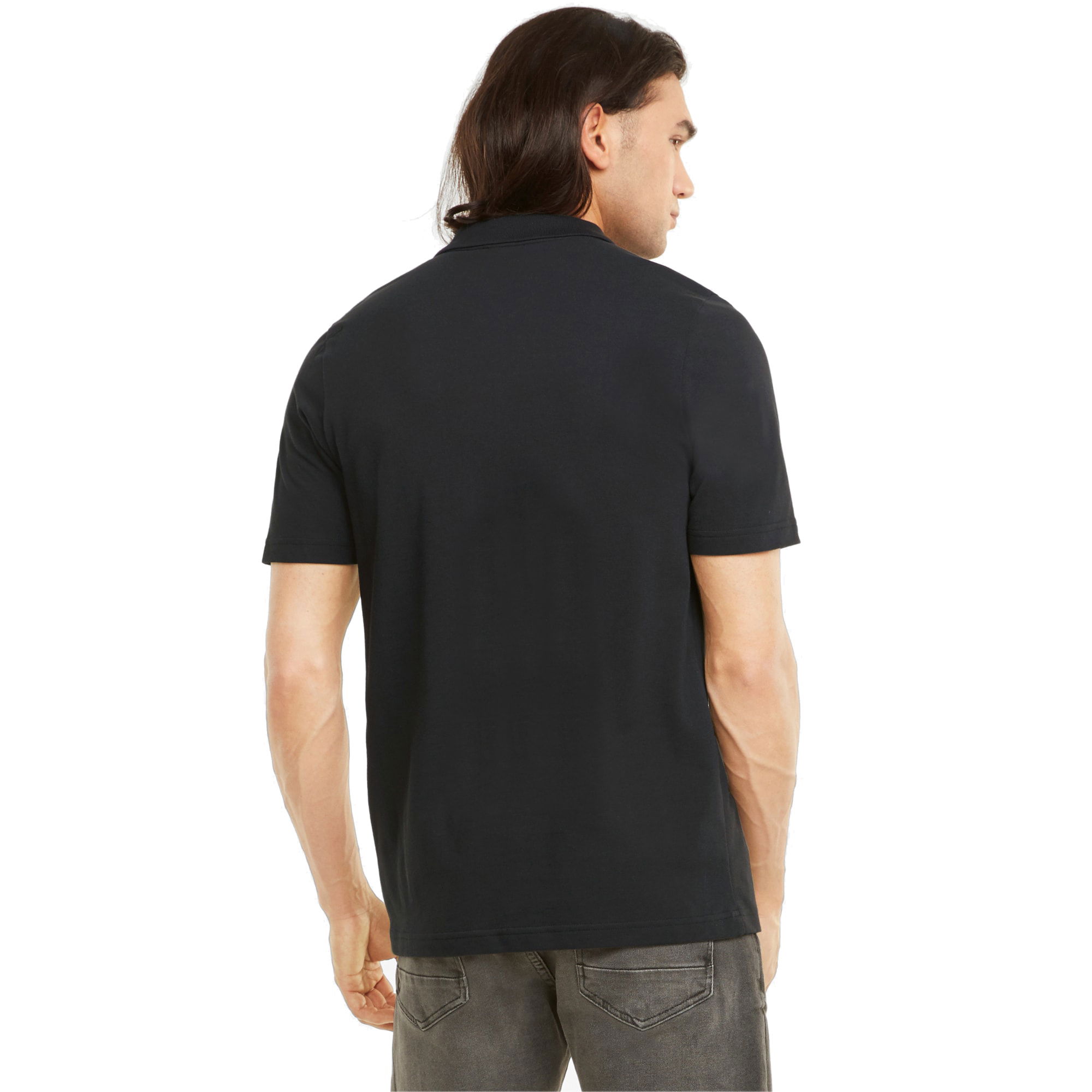 Puma Ferrari Style Short-Sleeve Half-Zip Polo Erkek Tişört