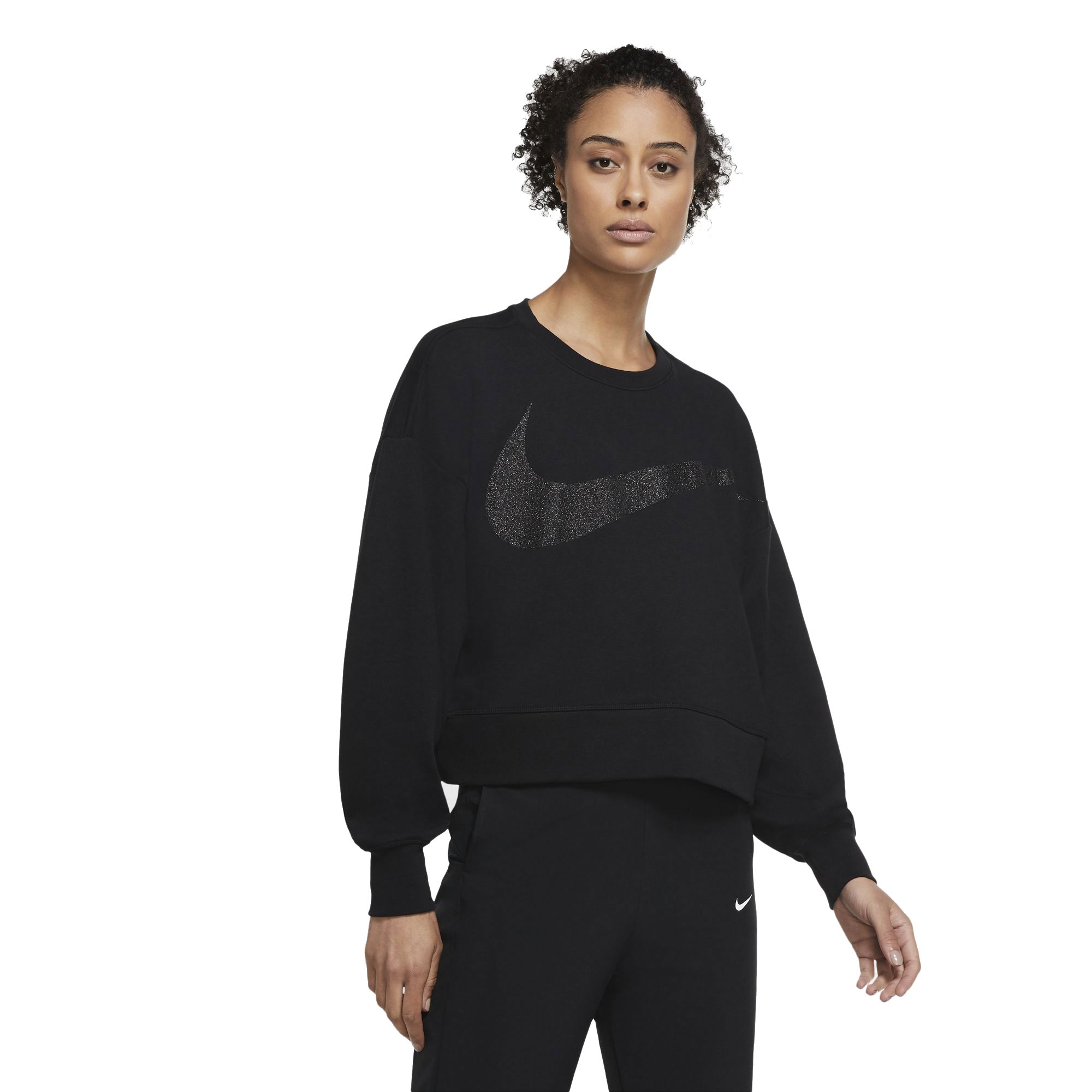 Nike Dri-Fit Get Fit Swoosh Training Crew Kadın Sweatshirt