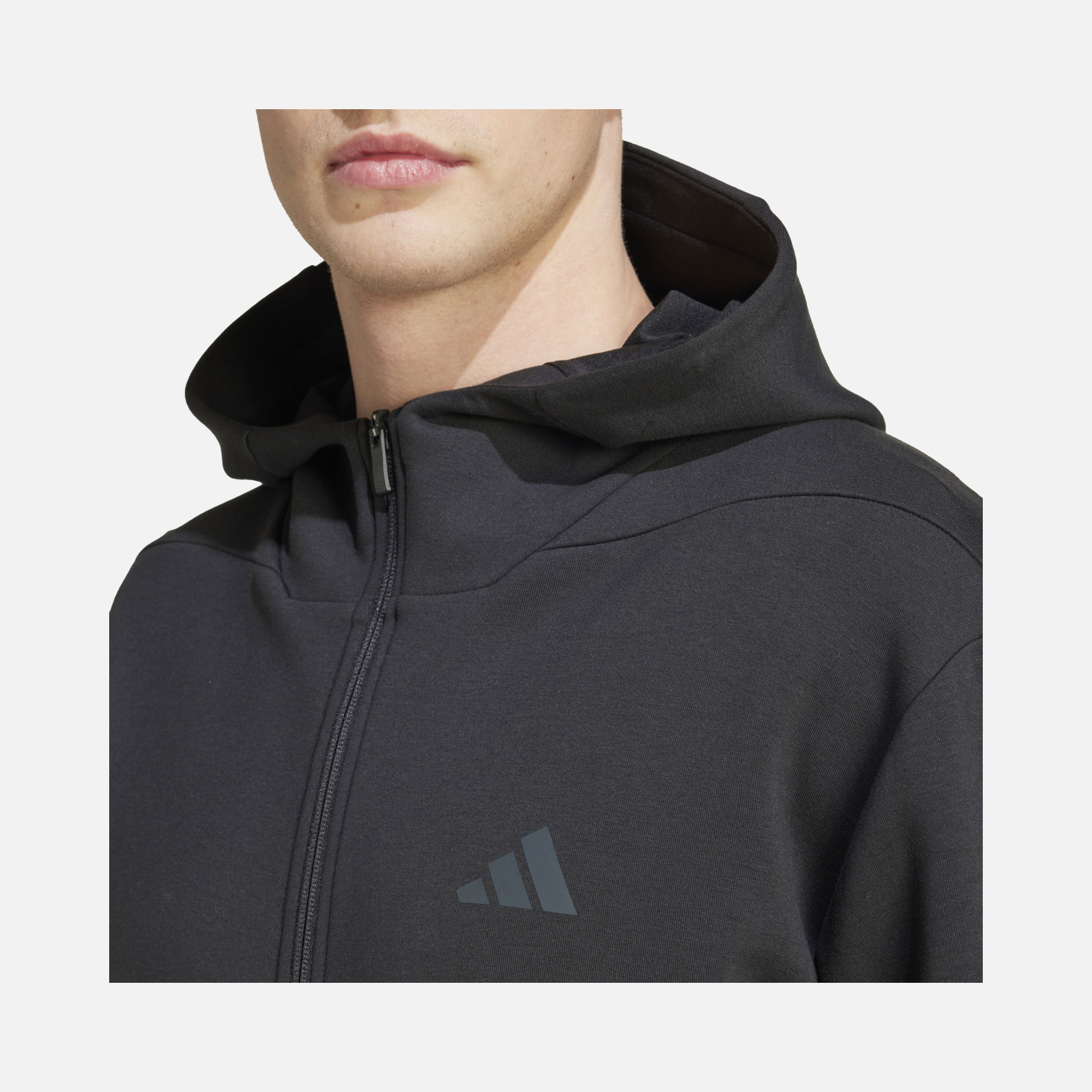 adidas AEROREADY Designed for Training Full-Zip Hoodie Training Erkek Sweatshirt