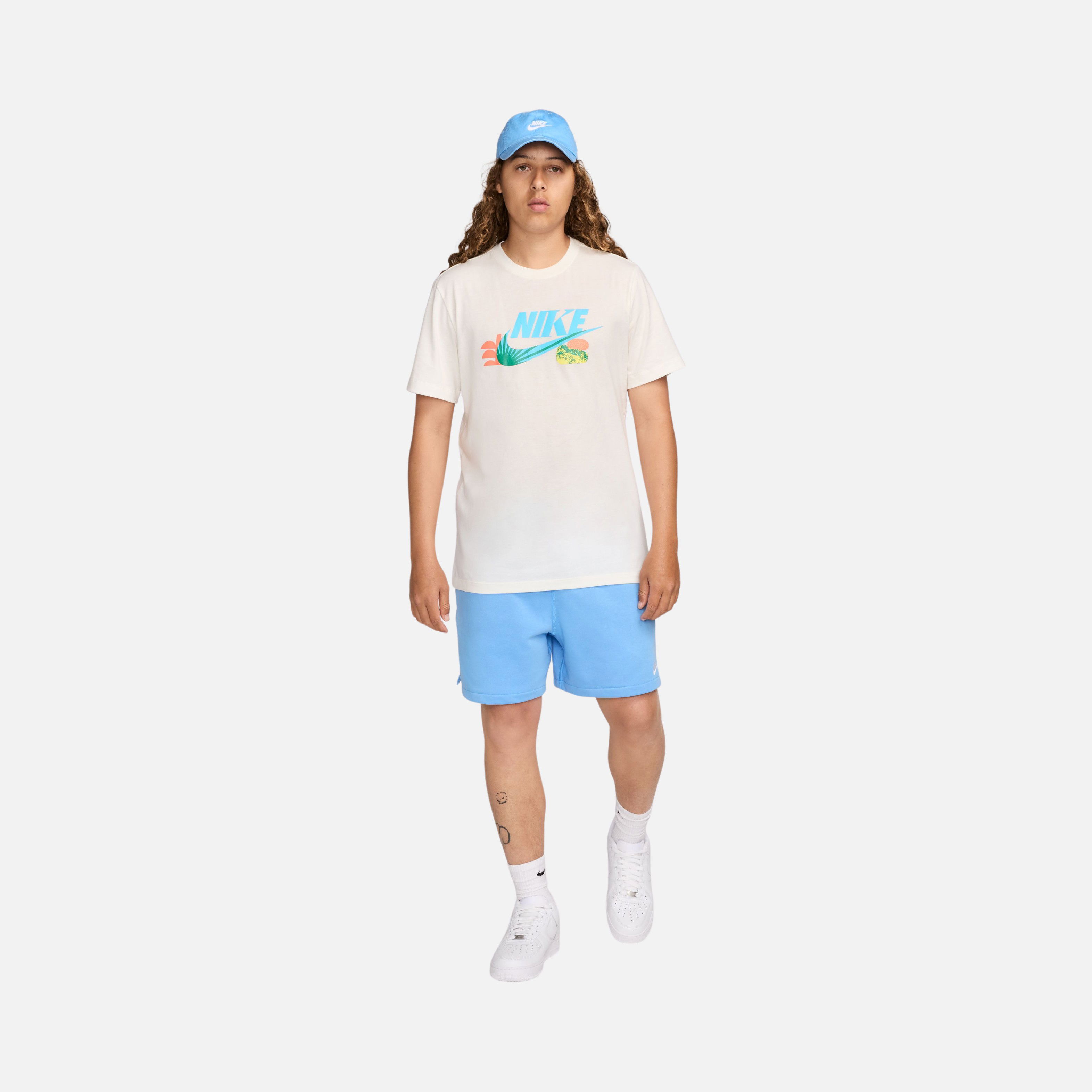 Nike Sportswear LBR Open 2 Short-Sleeve Erkek Tişört