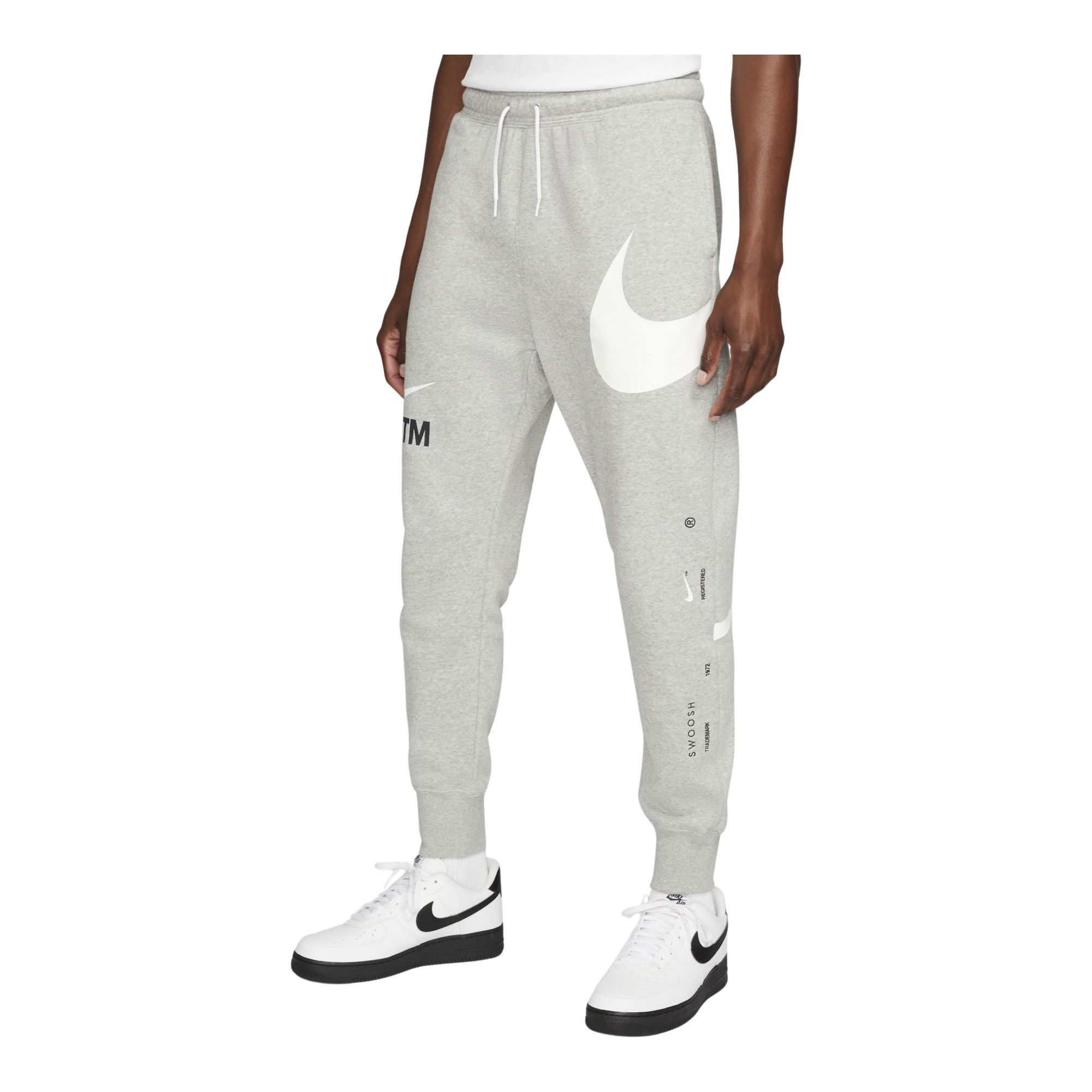 Nike Sportswear Swoosh Semi-Brushed-Back Erkek Eşofman Altı