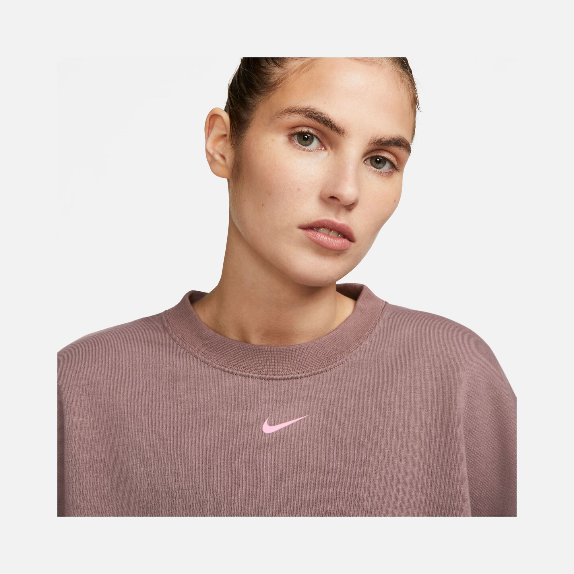 Nike Dri-Fit Get Fit French Terry Novelty Training Kadın Sweatshirt