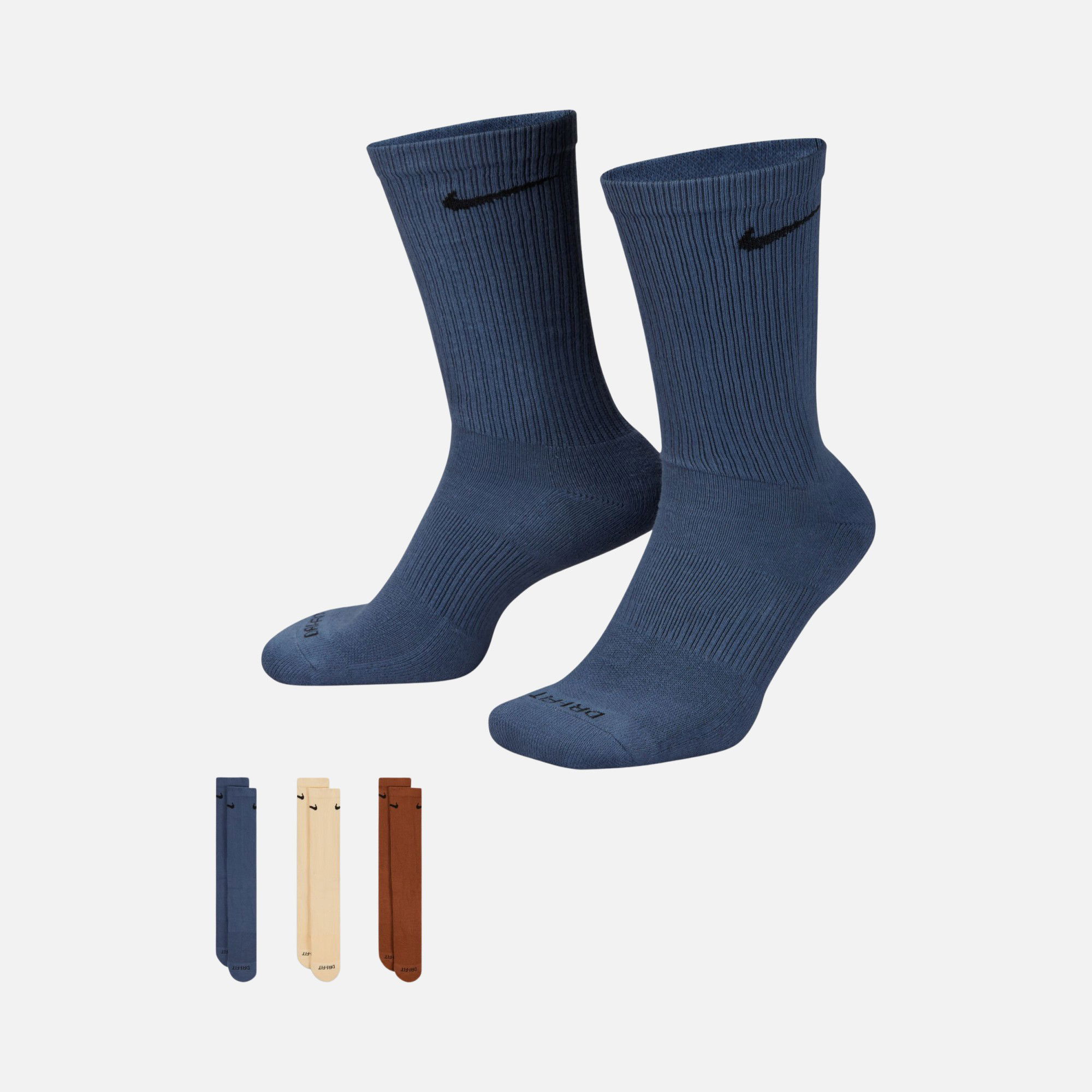 Nike Everyday Plus Cushioned Training Crew (3 Pairs) Unisex Çorap