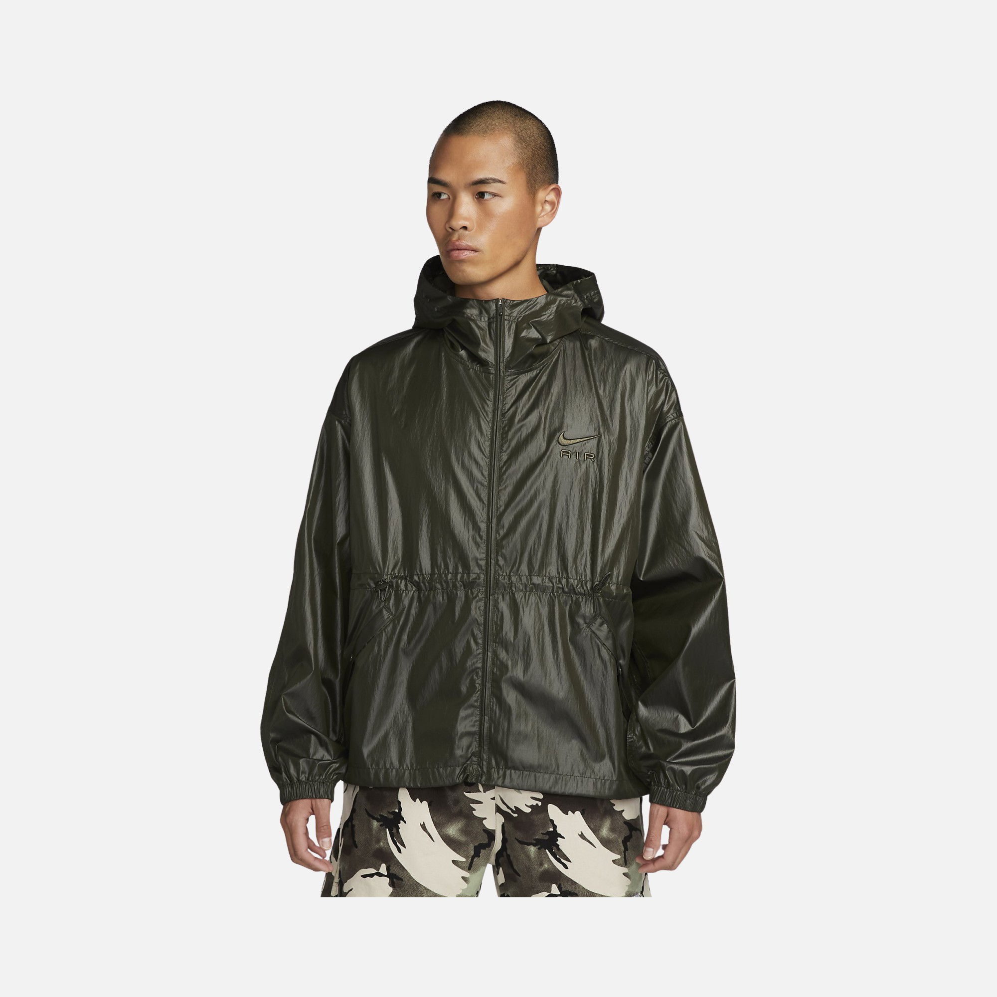 Nike Sportswear Air Woven Material Full-Zip Hoodie Erkek Ceket