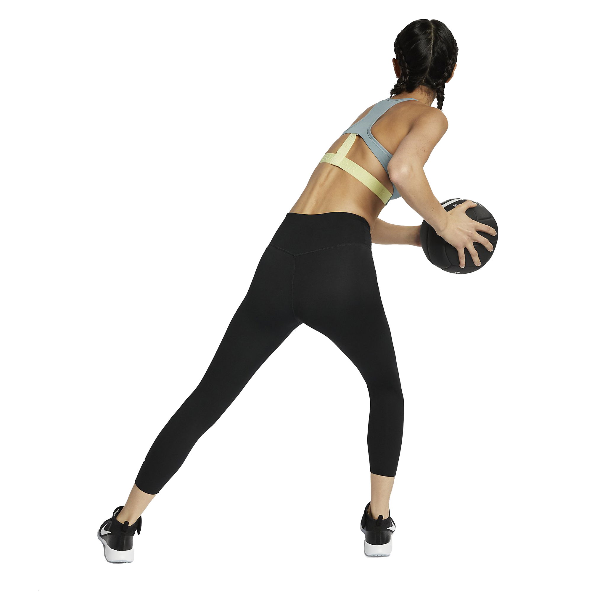 Nike One Luxe Mid-Rise Crops Kadın Tayt