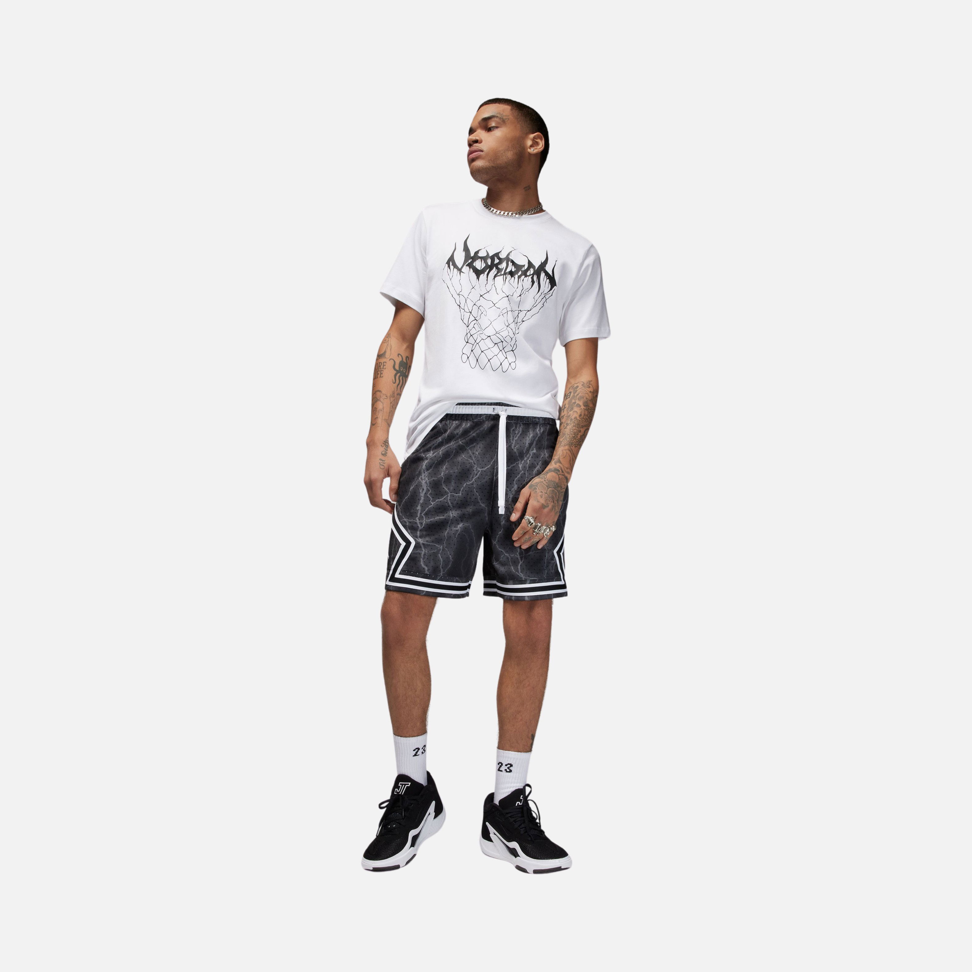 Nike Jordan Sports Dri-Fit Graphics Team Short-Sleeve Erkek Tişört