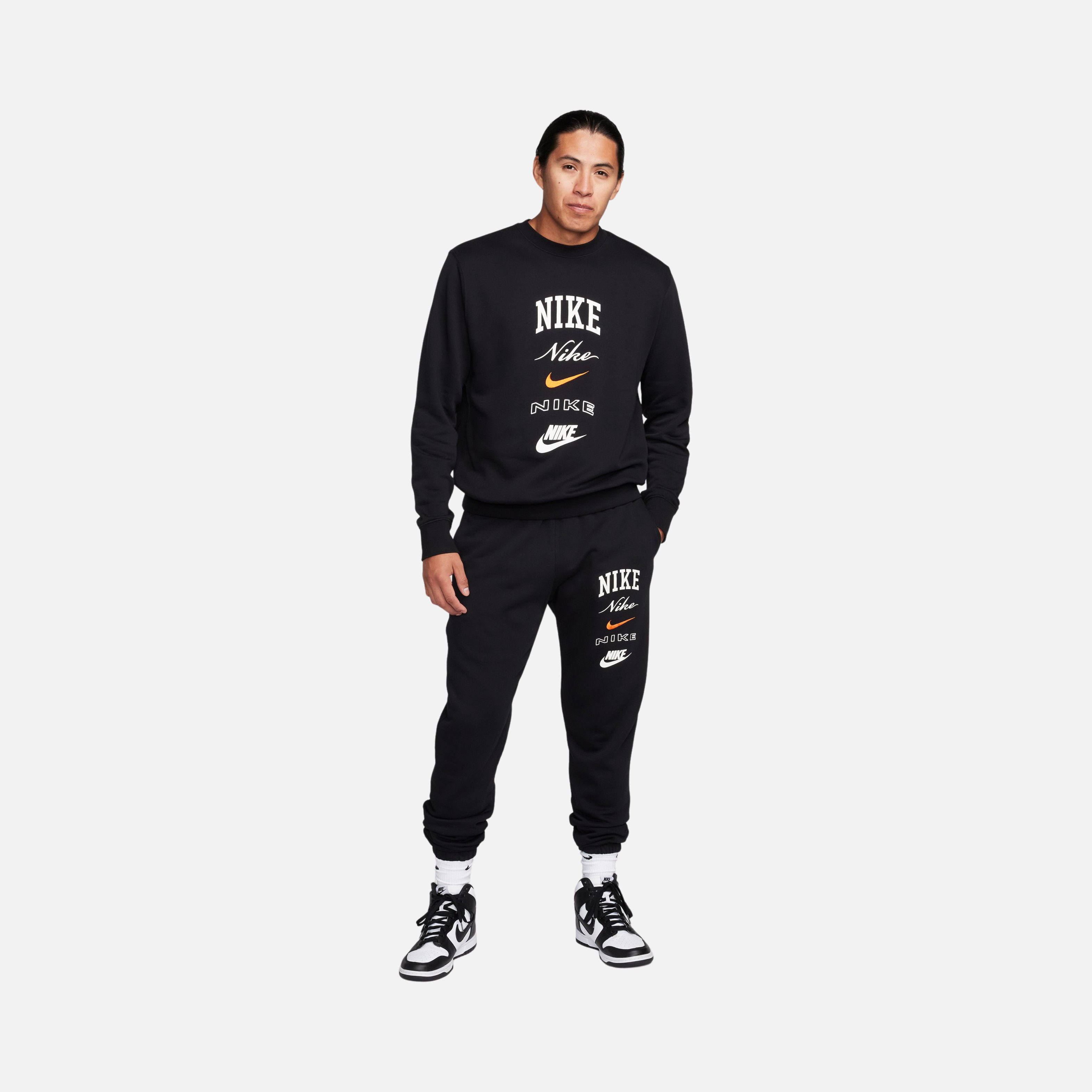 Nike Sportswear Club Fleece Bb Stack Graphics Erkek Eşofman Altı