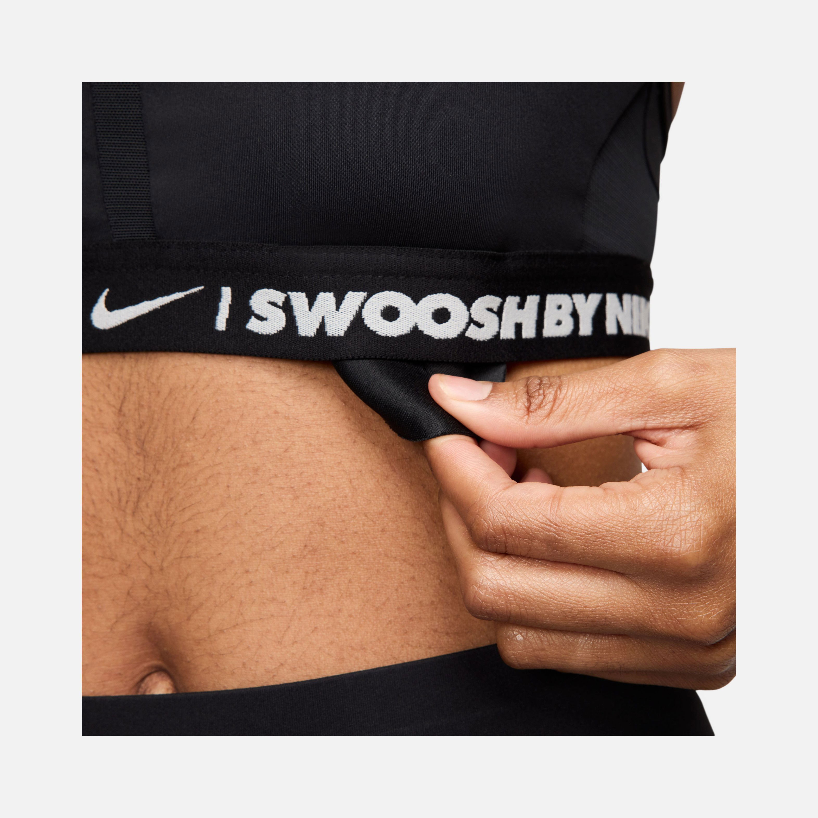 Nike Dri-Fit Indy ''Transparent Swoosh Detail'' Lightly Supported Padded Training Kadın Bra