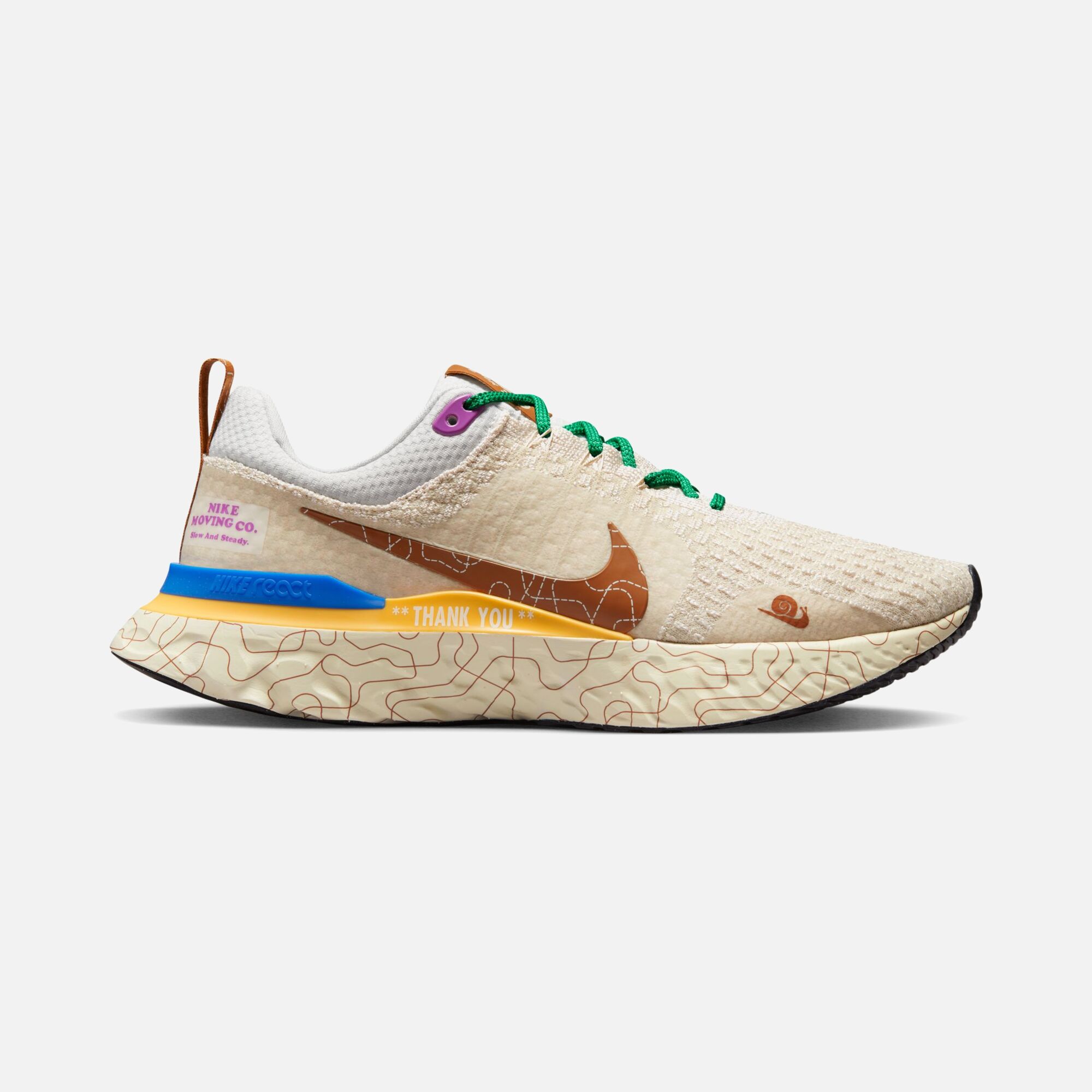 Nike React Infinity Run Flyknit 3 Premium ''Slow And Steady'' Road Running Erkek Spor Ayakkabı