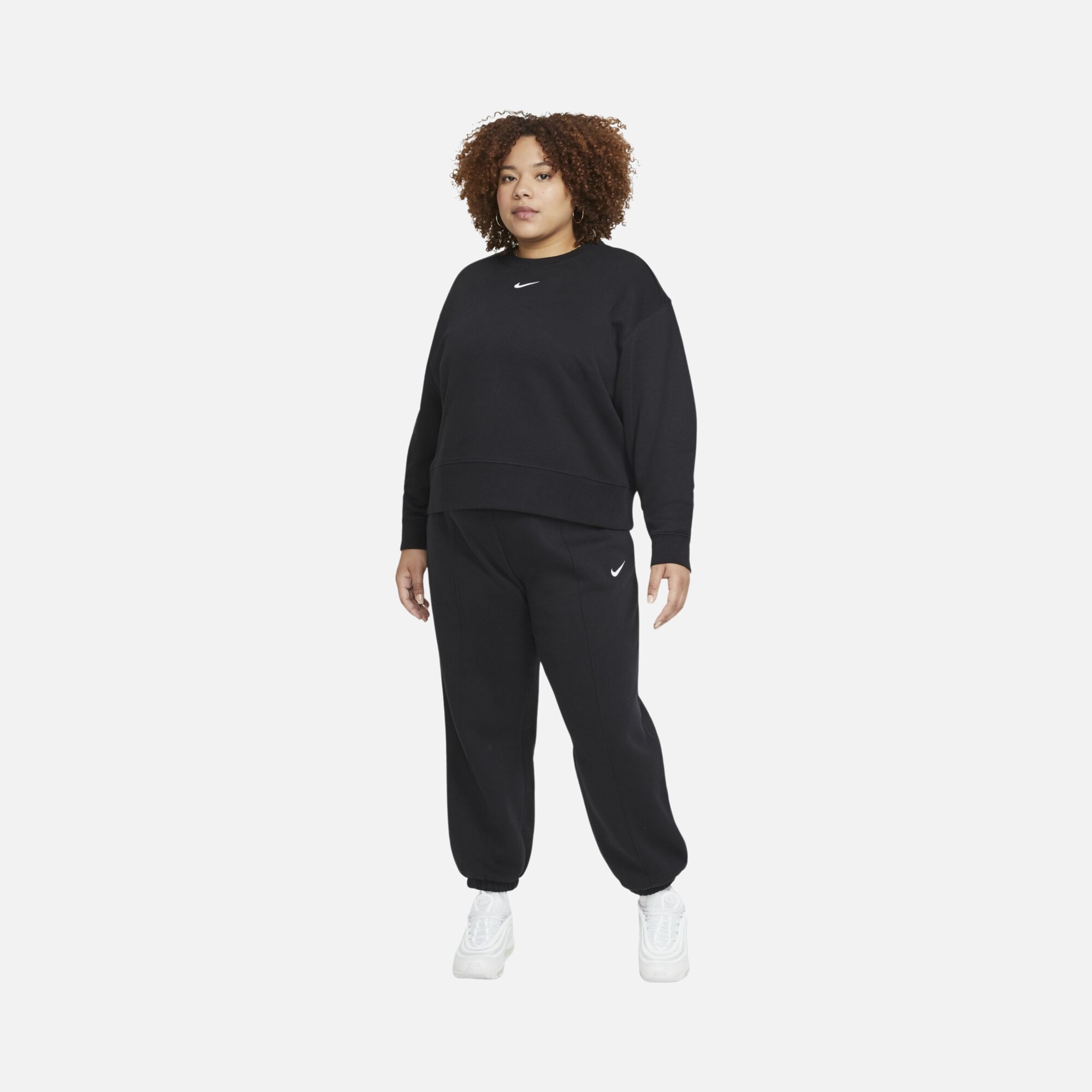 Nike Sportswear Phoenix Fleece Over-Oversized Crew-Neck Kadın Sweatshirt