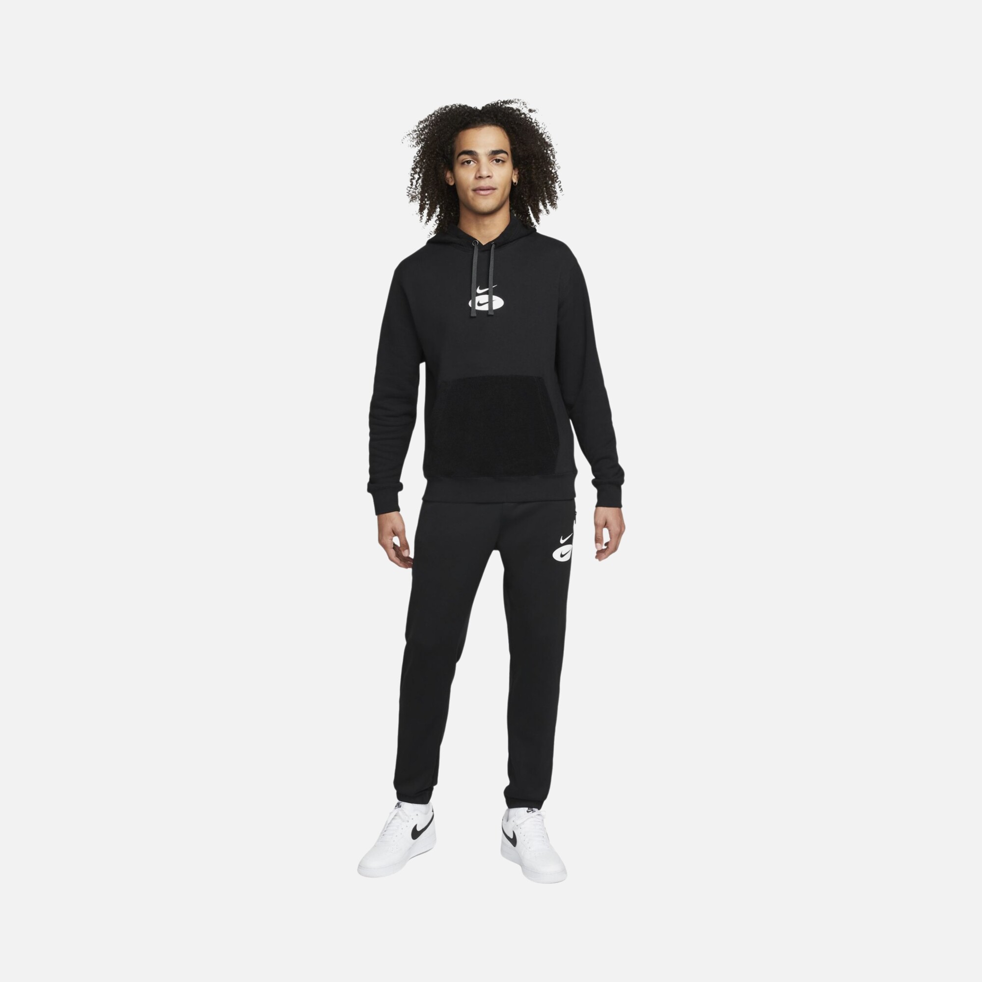 Nike Sportswear Swoosh League French Terry Hoodie Erkek Sweatshirt